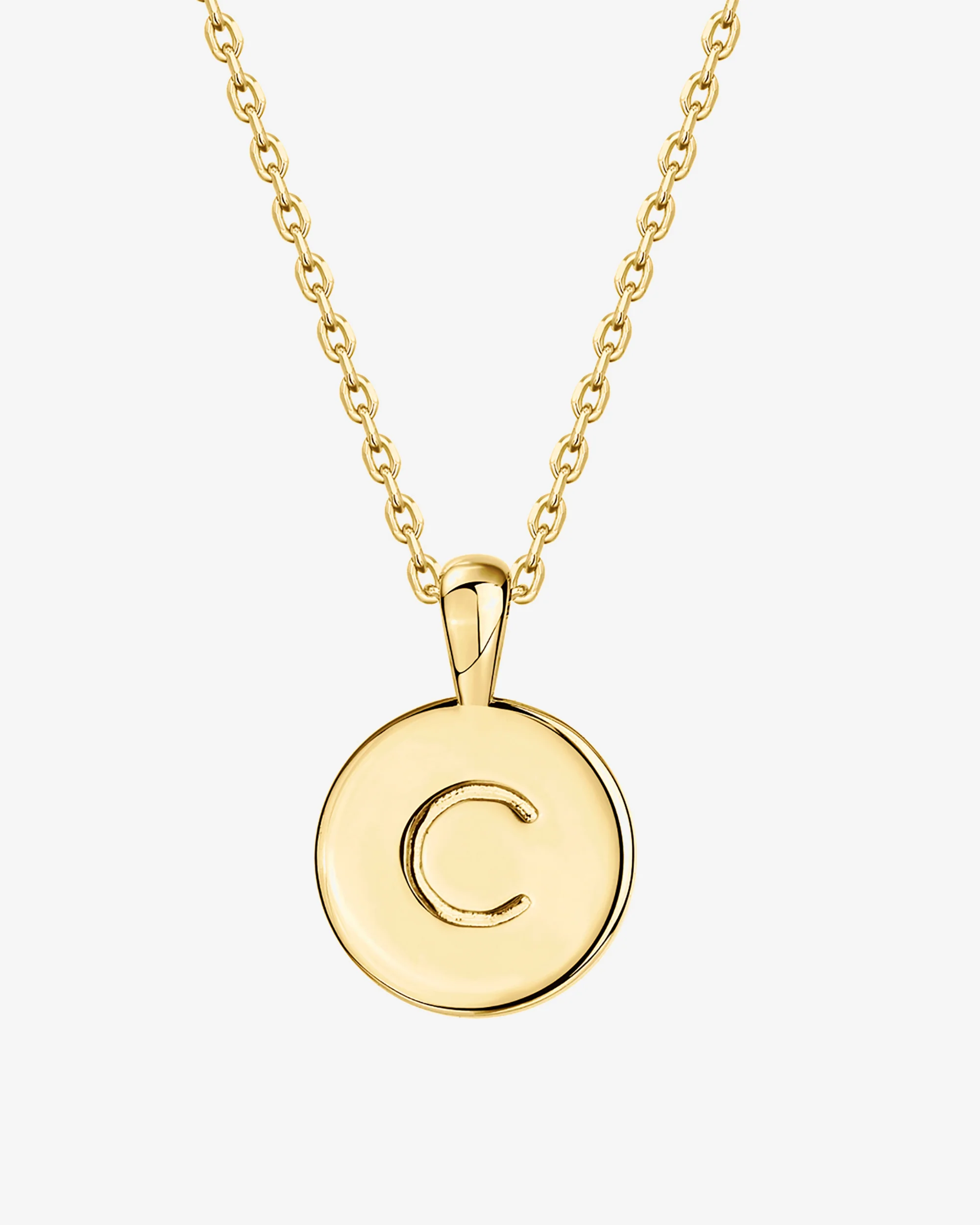 Initial Disc Pendant - Image 7