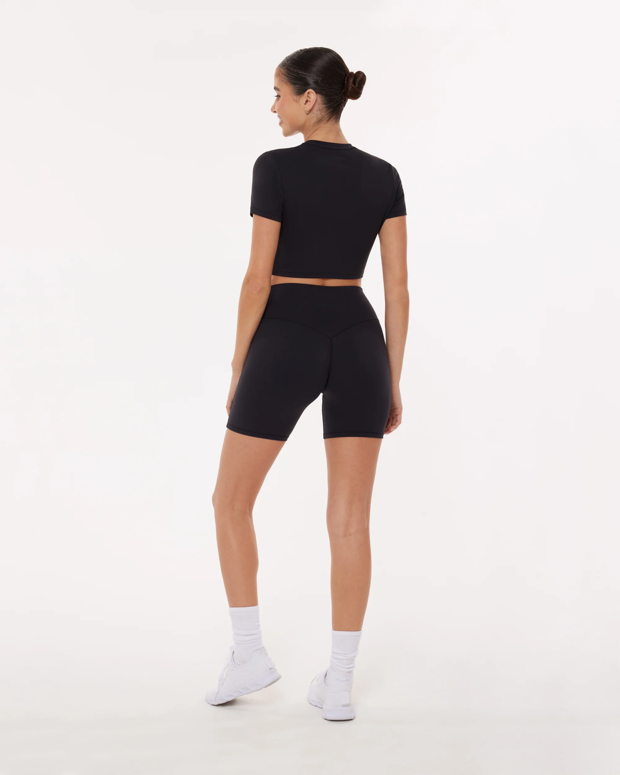 Lounge Athleisure Short Sleeve Crop T-Shirt - Image 16
