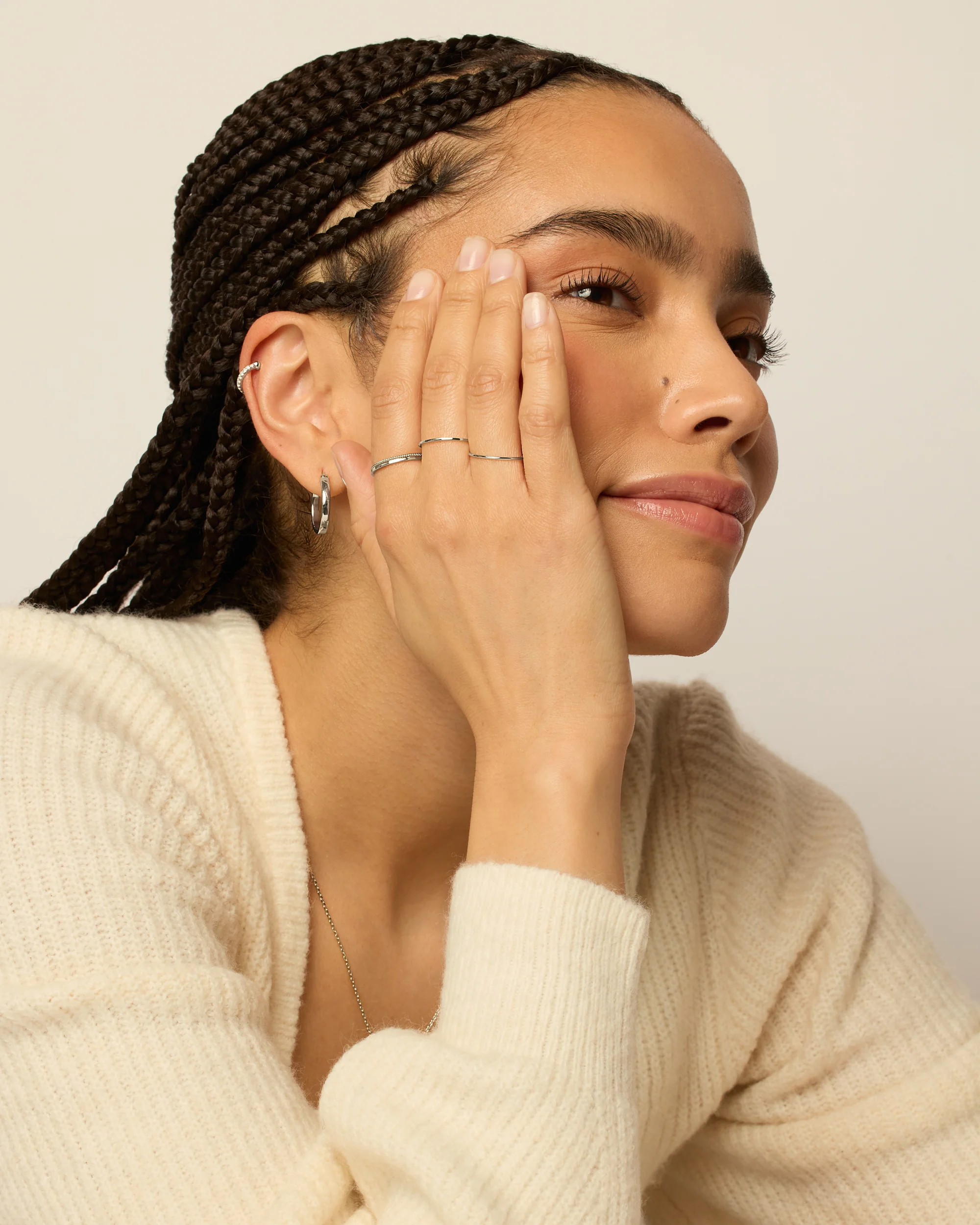 Minimalist Stacking Ring Set - Image 12