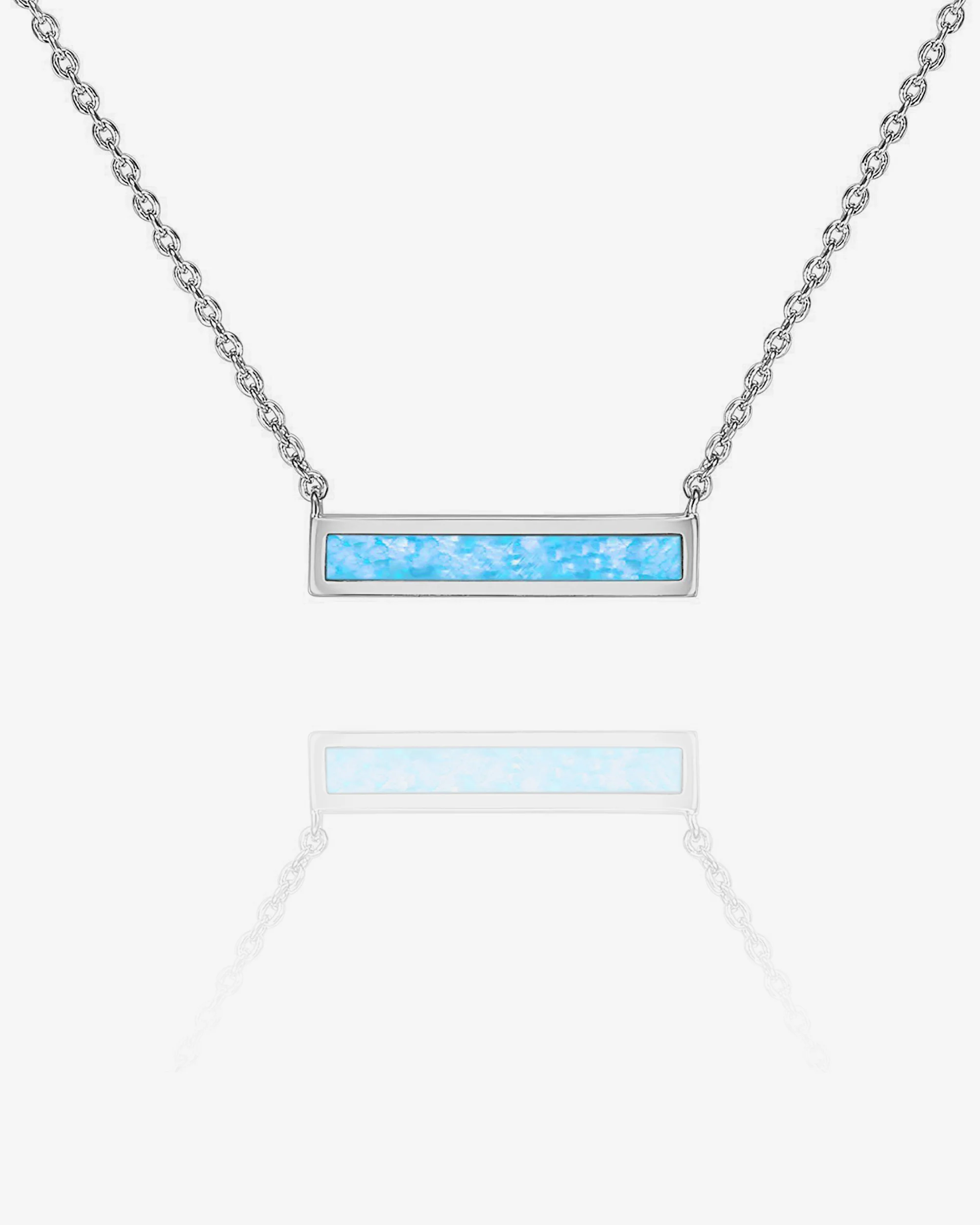 Opal Bar Necklace - Image 12