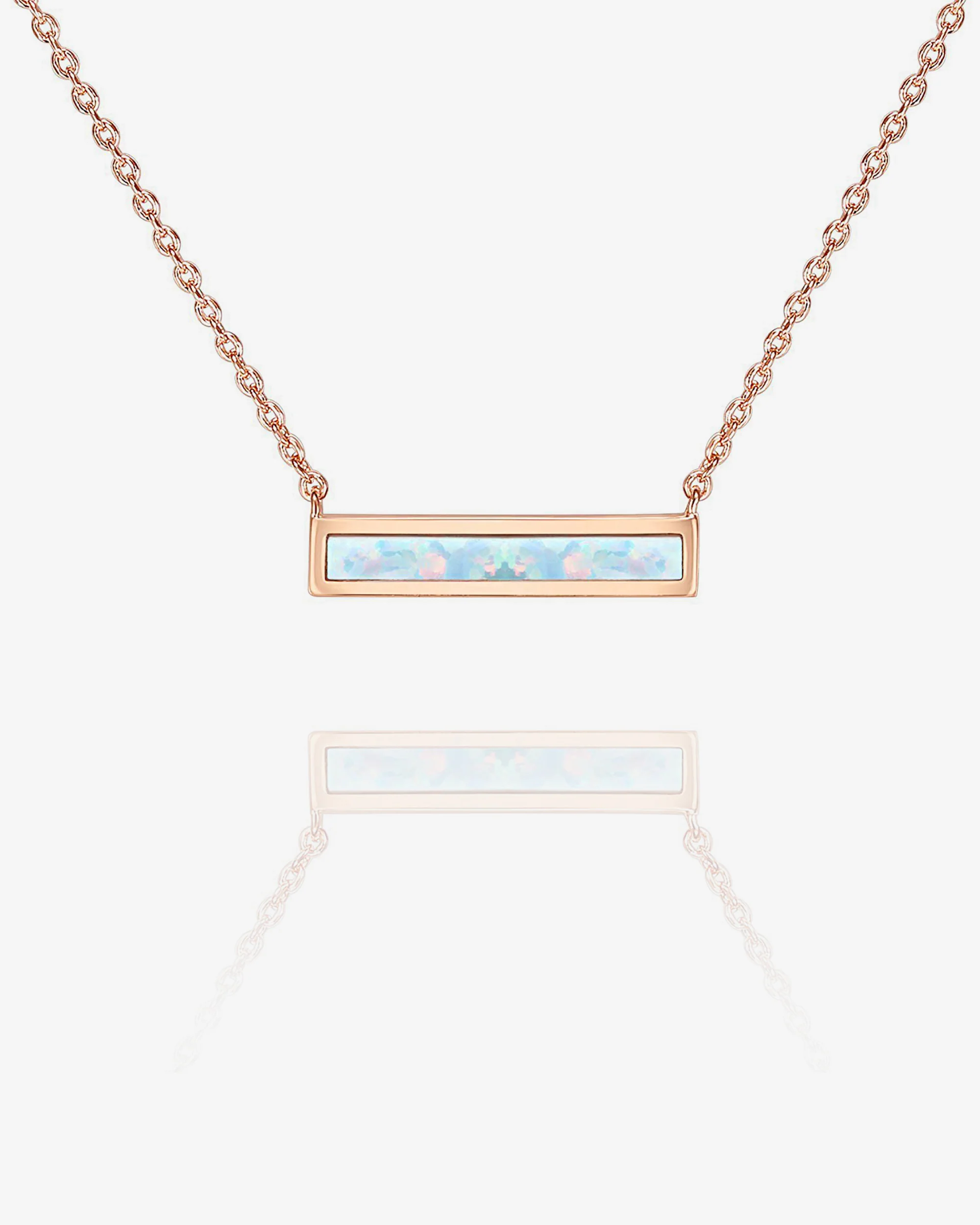 Opal Bar Necklace - Image 15