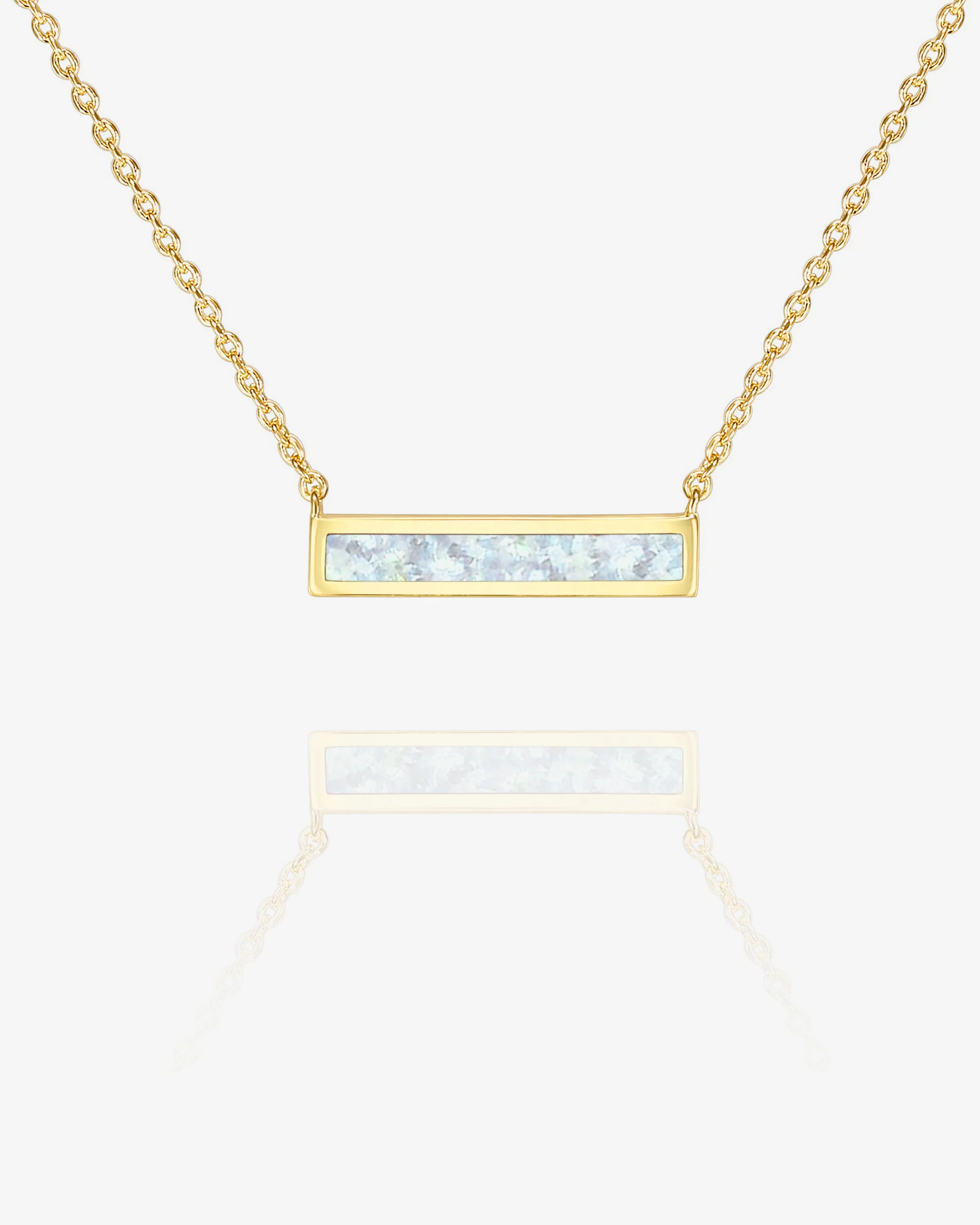 Opal Bar Necklace - Image 6