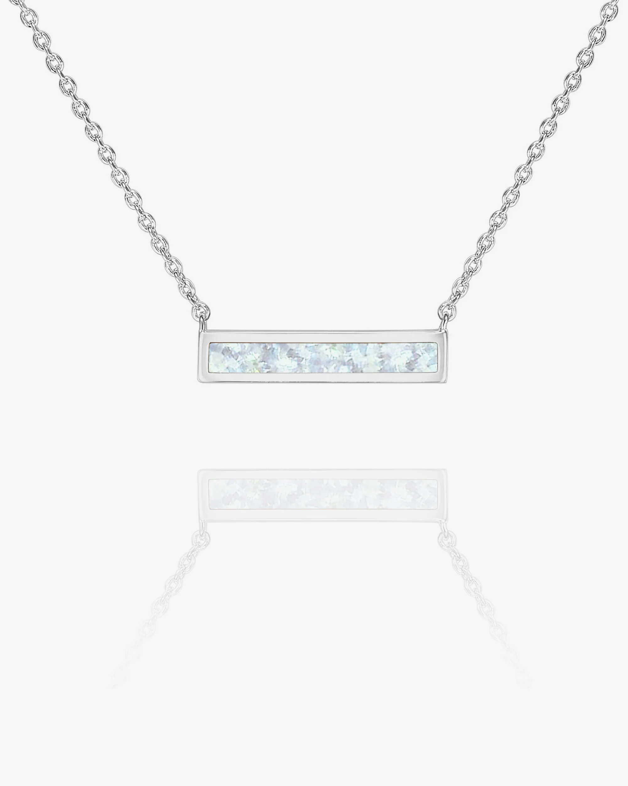 Opal Bar Necklace - Image 9