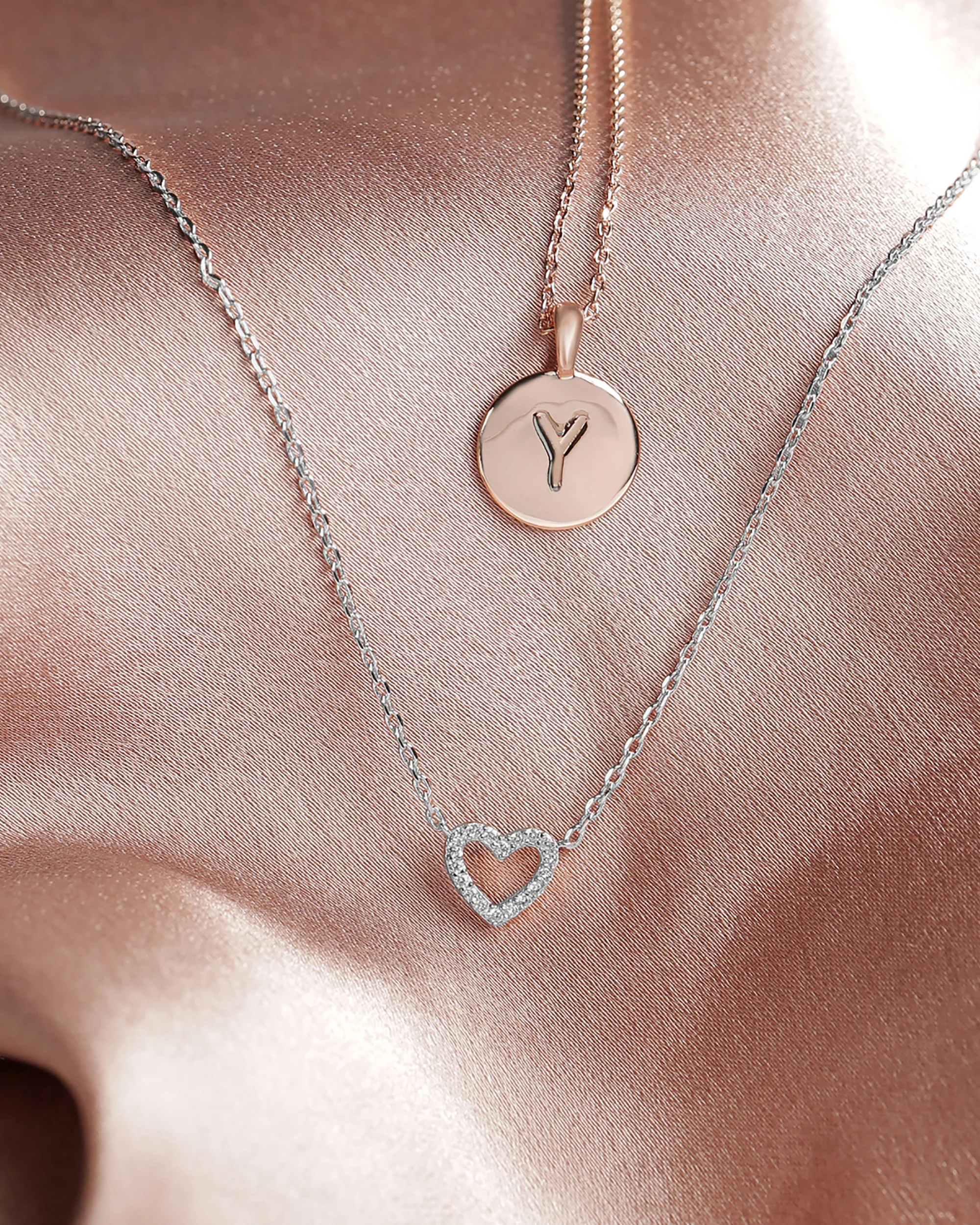 Open Heart Necklace - Image 11