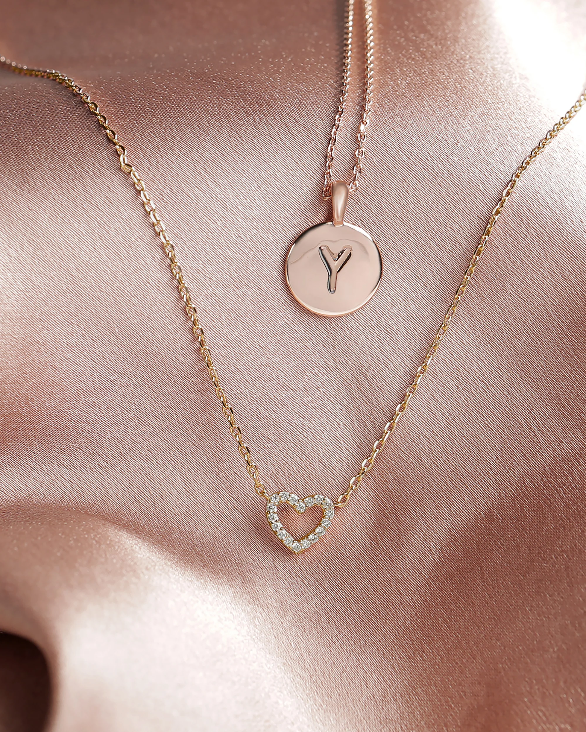 Open Heart Necklace - Image 3