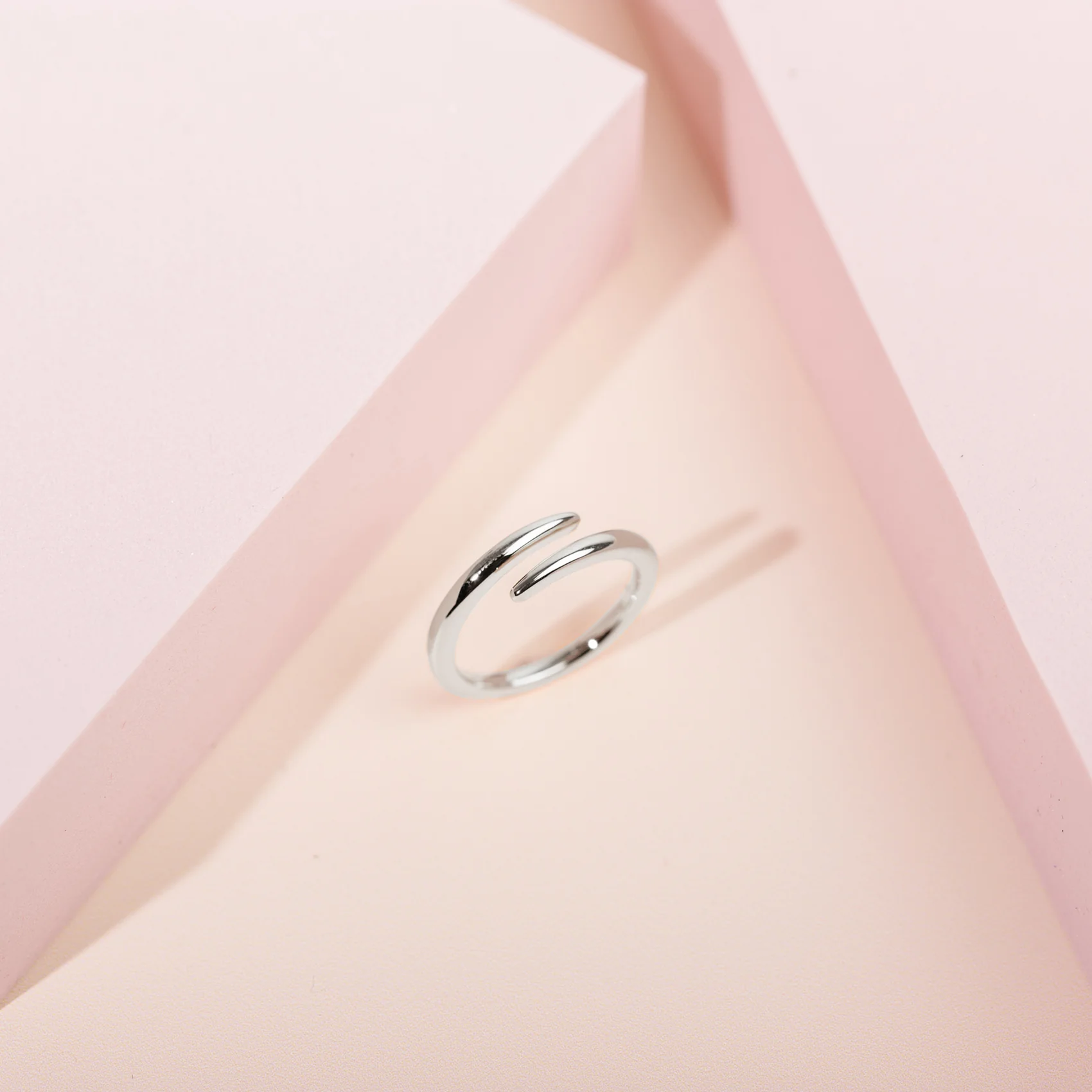 Open Twist Eternity Band - Image 7