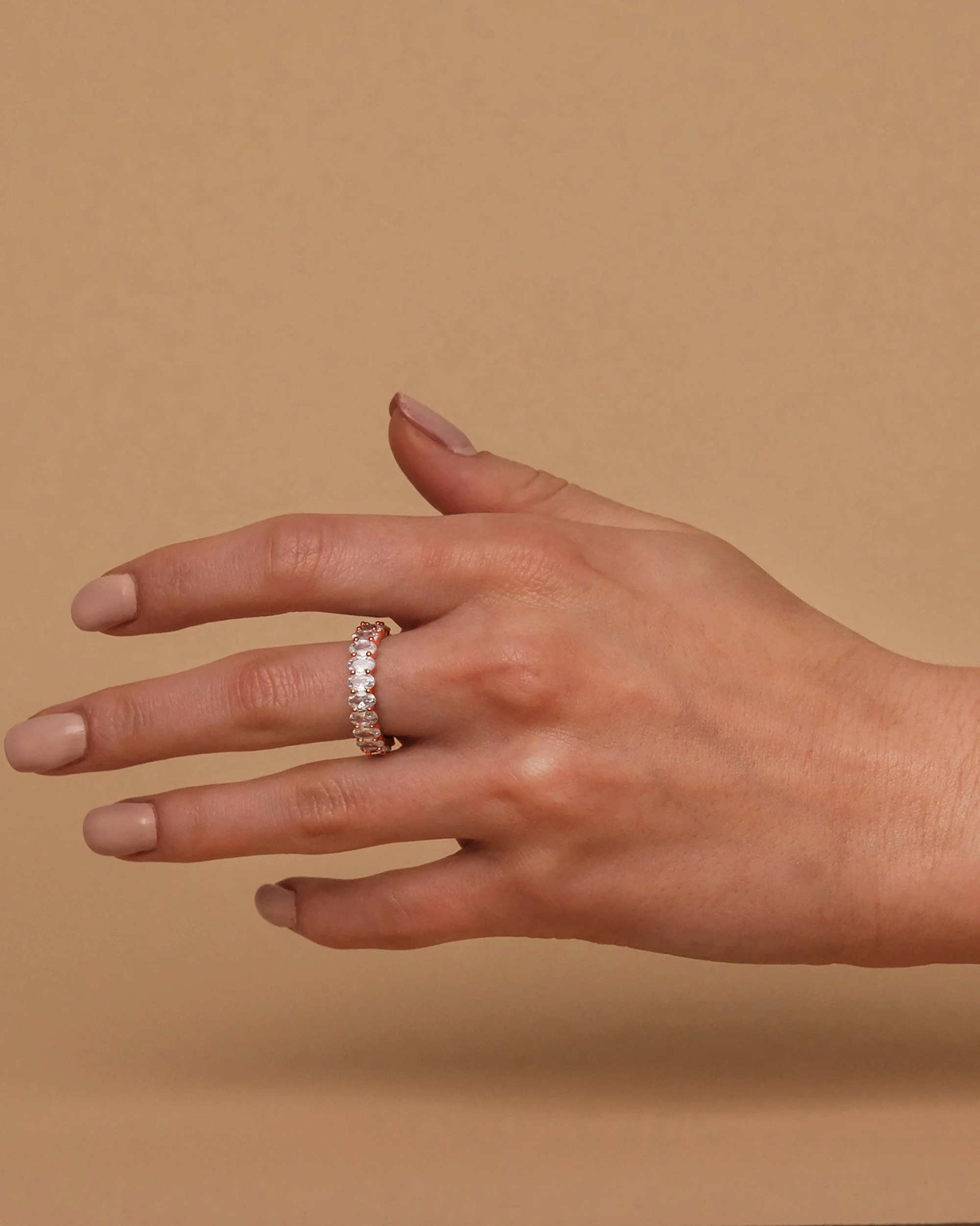 Oval Eternity Band - Image 11