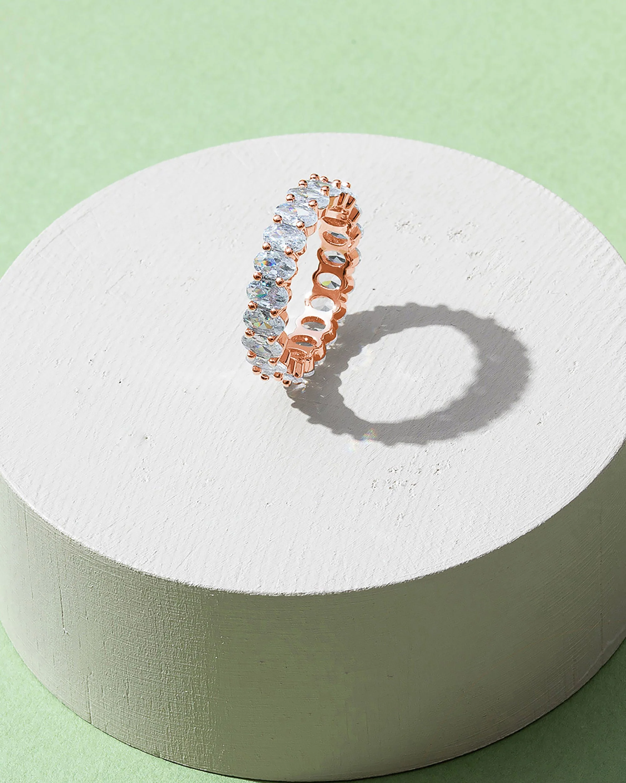 Oval Eternity Band - Image 12