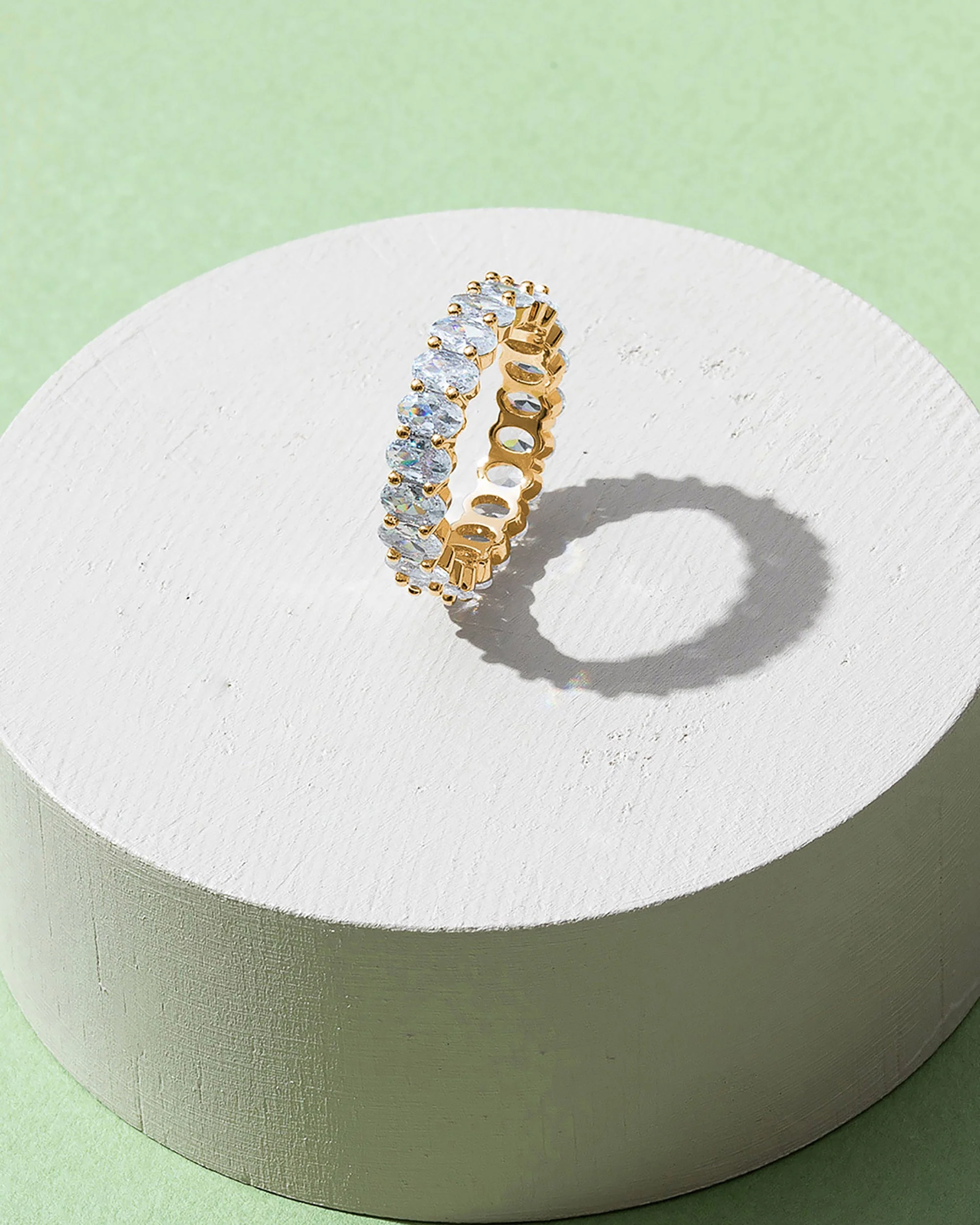 Oval Eternity Band - Image 3