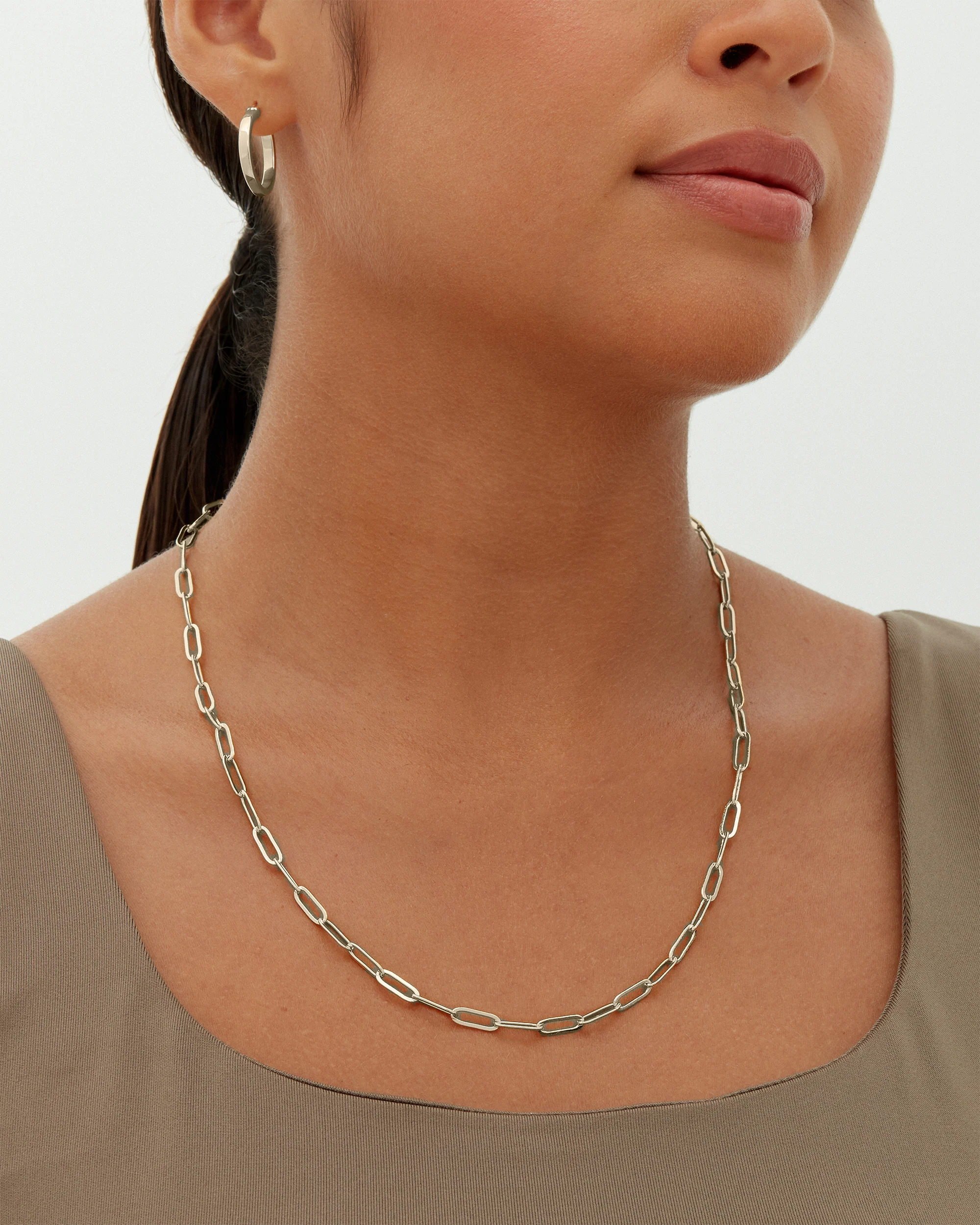 Paperclip Chain Necklace - Image 32