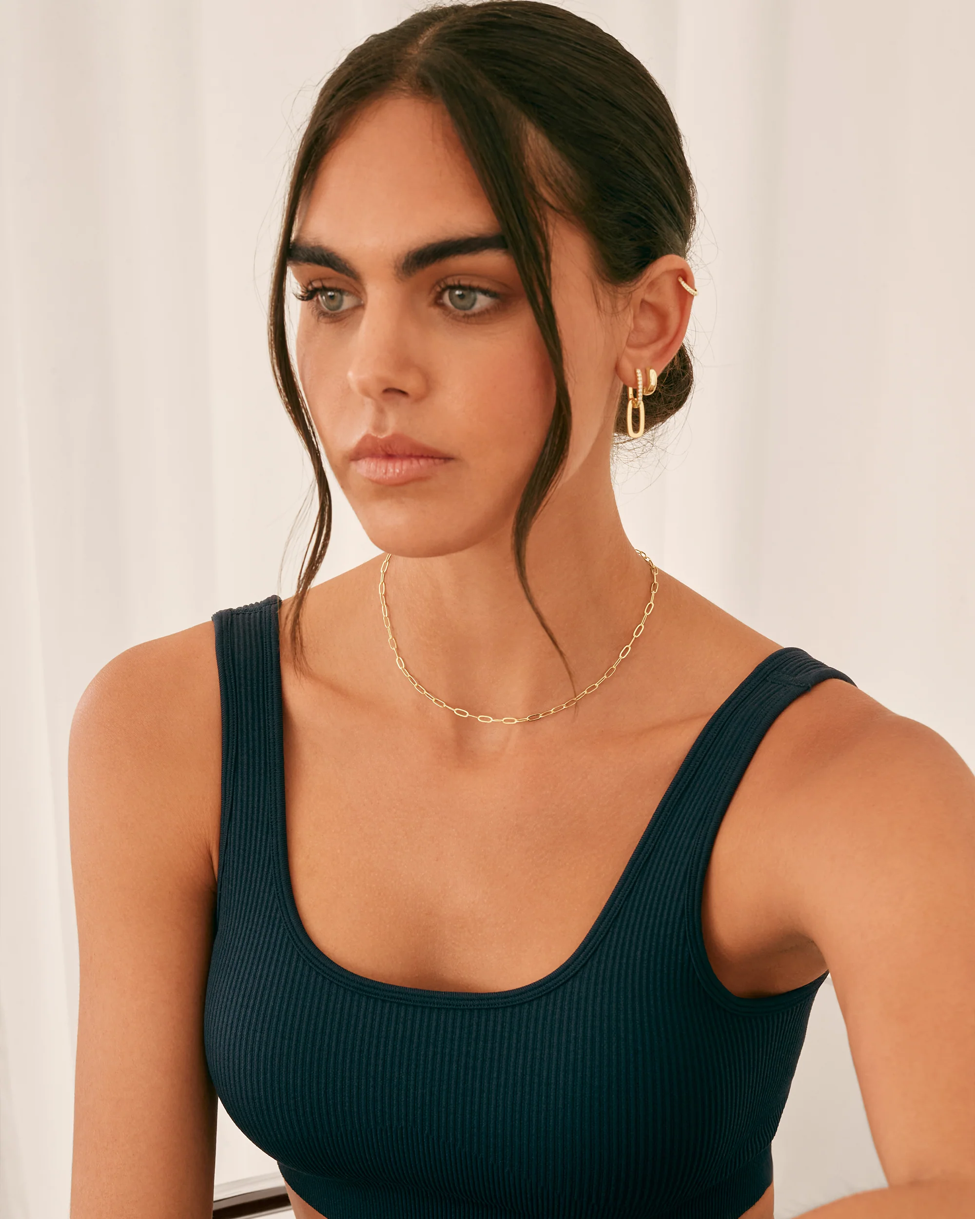 Paperclip Chain Necklace - Image 5