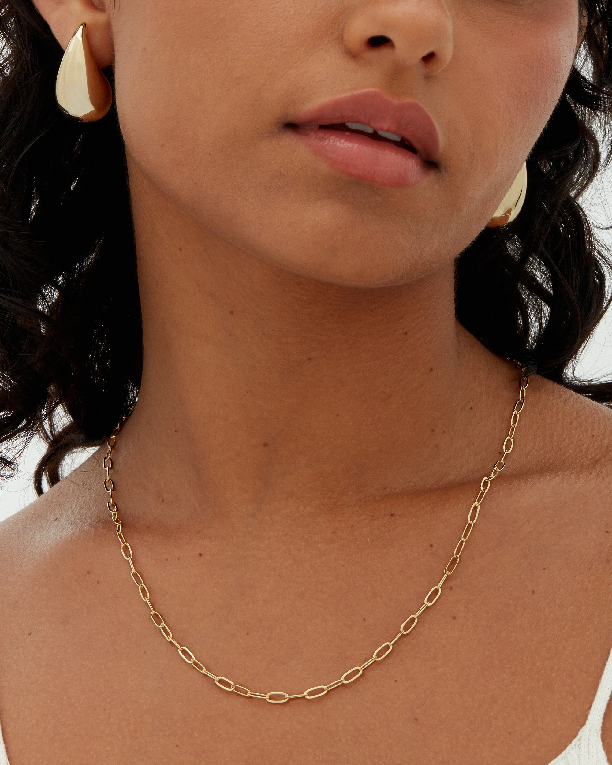 Paperclip Chain Necklace - Image 8
