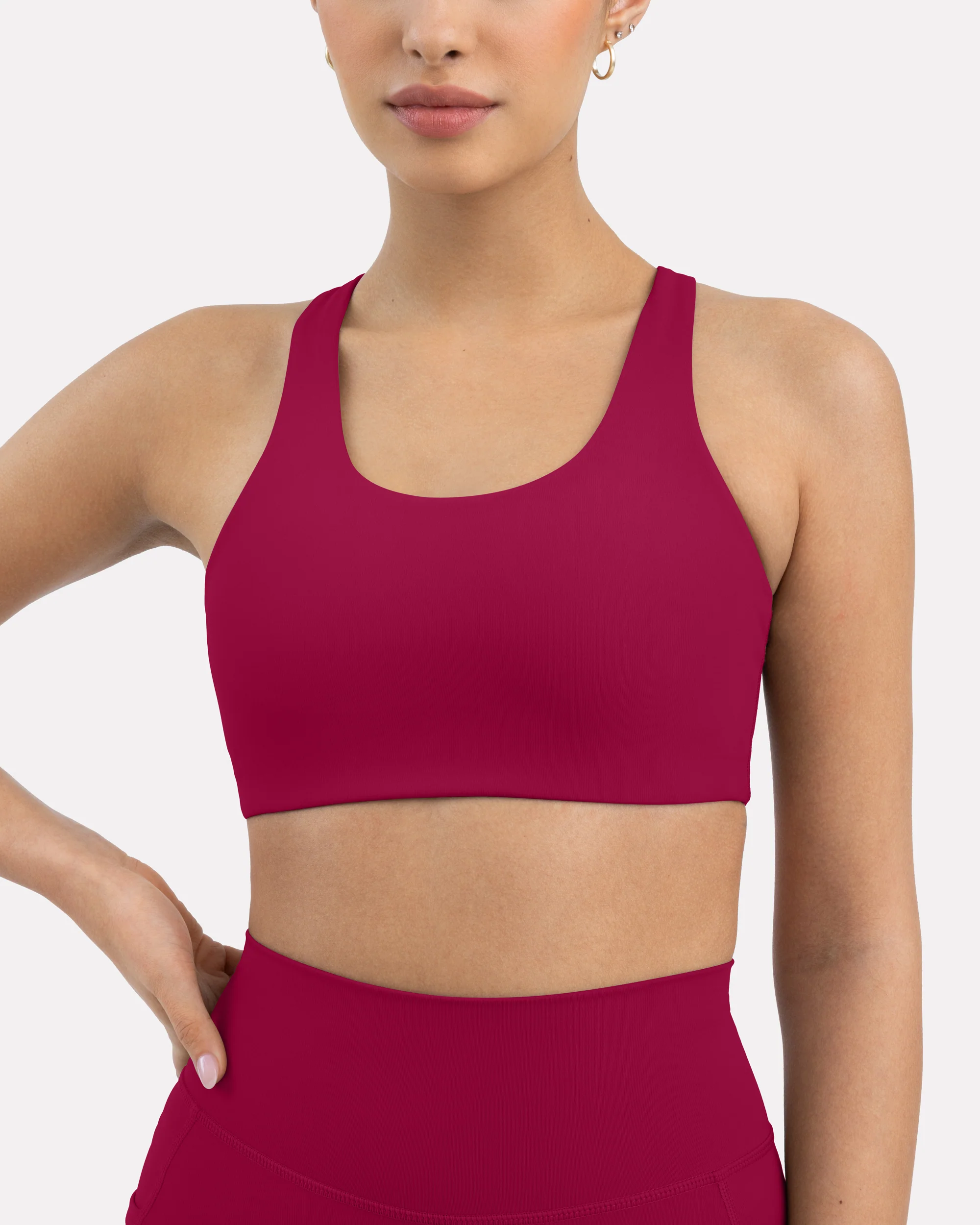 Performance High-Support Racerback Sports Bra - Image 11