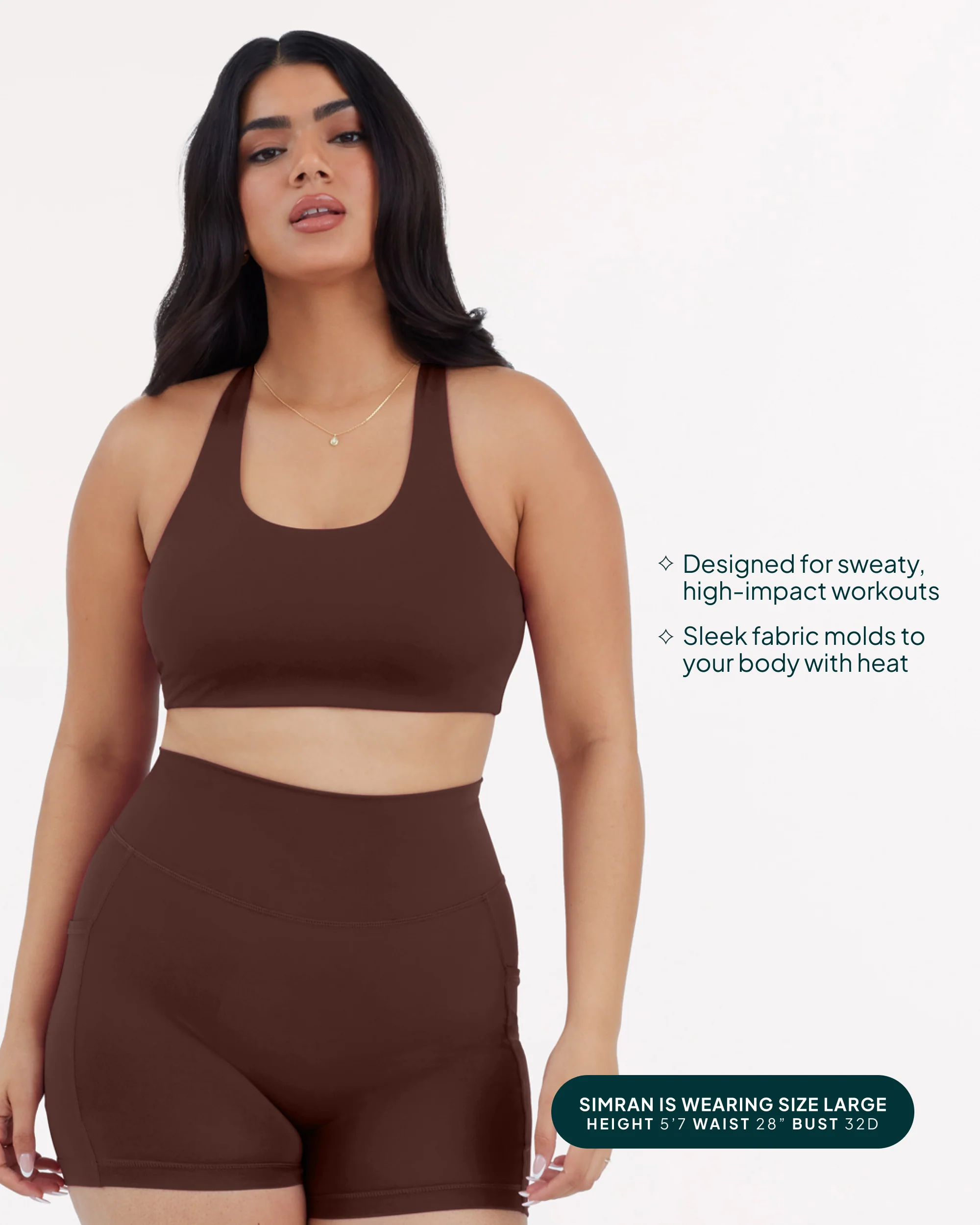 Performance High-Support Racerback Sports Bra - Image 29