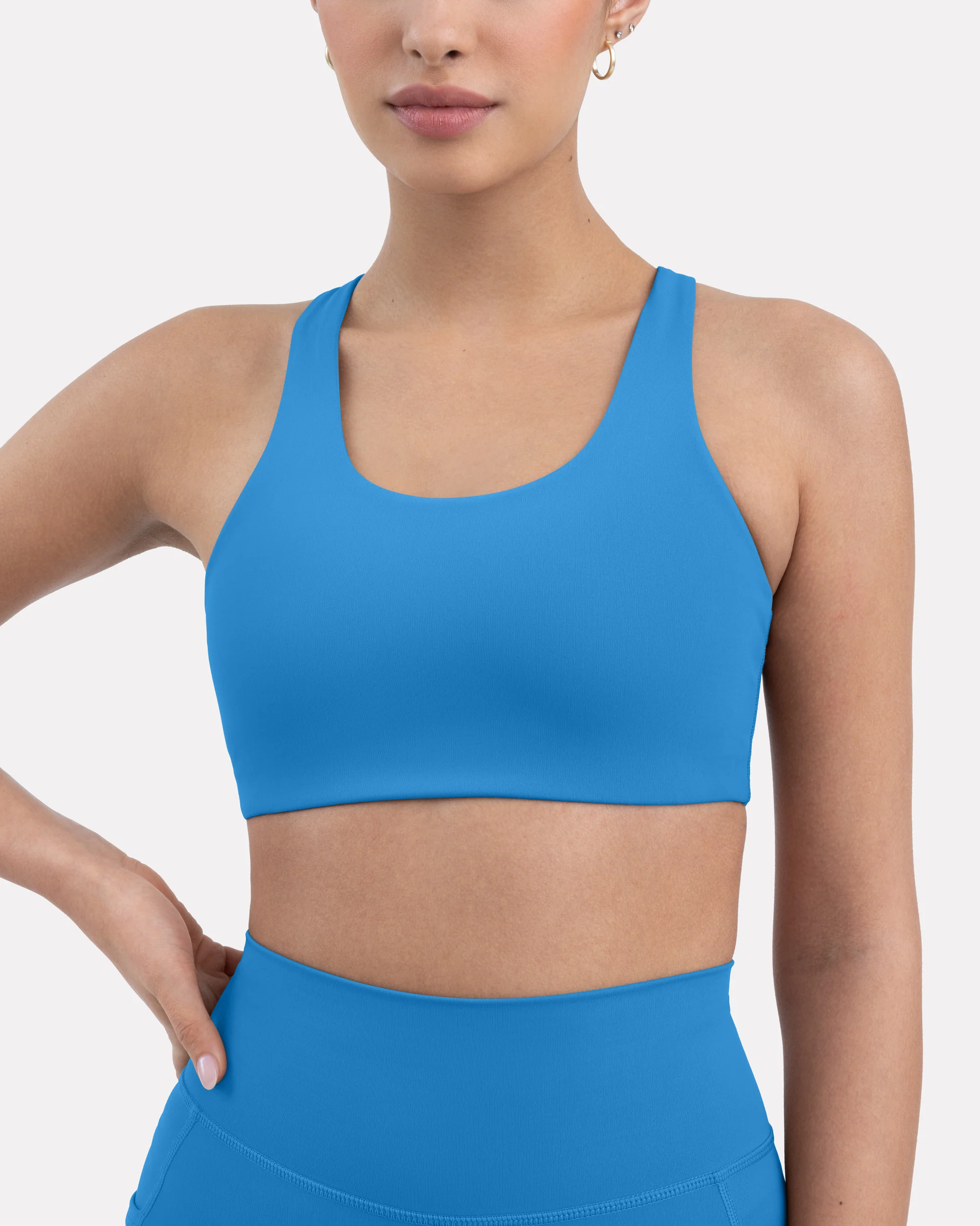 Performance High-Support Racerback Sports Bra - Image 46