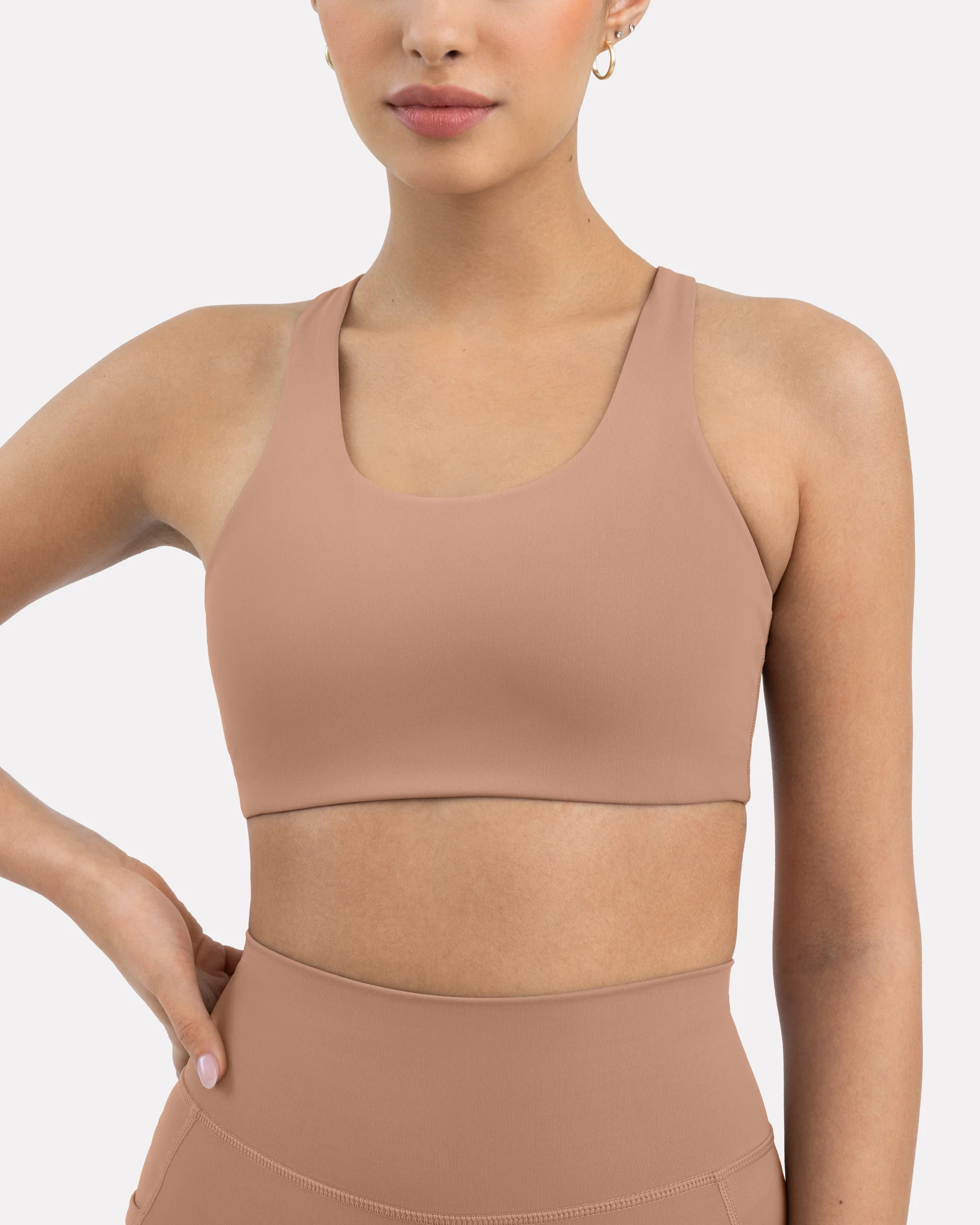 Performance High-Support Racerback Sports Bra - Image 56