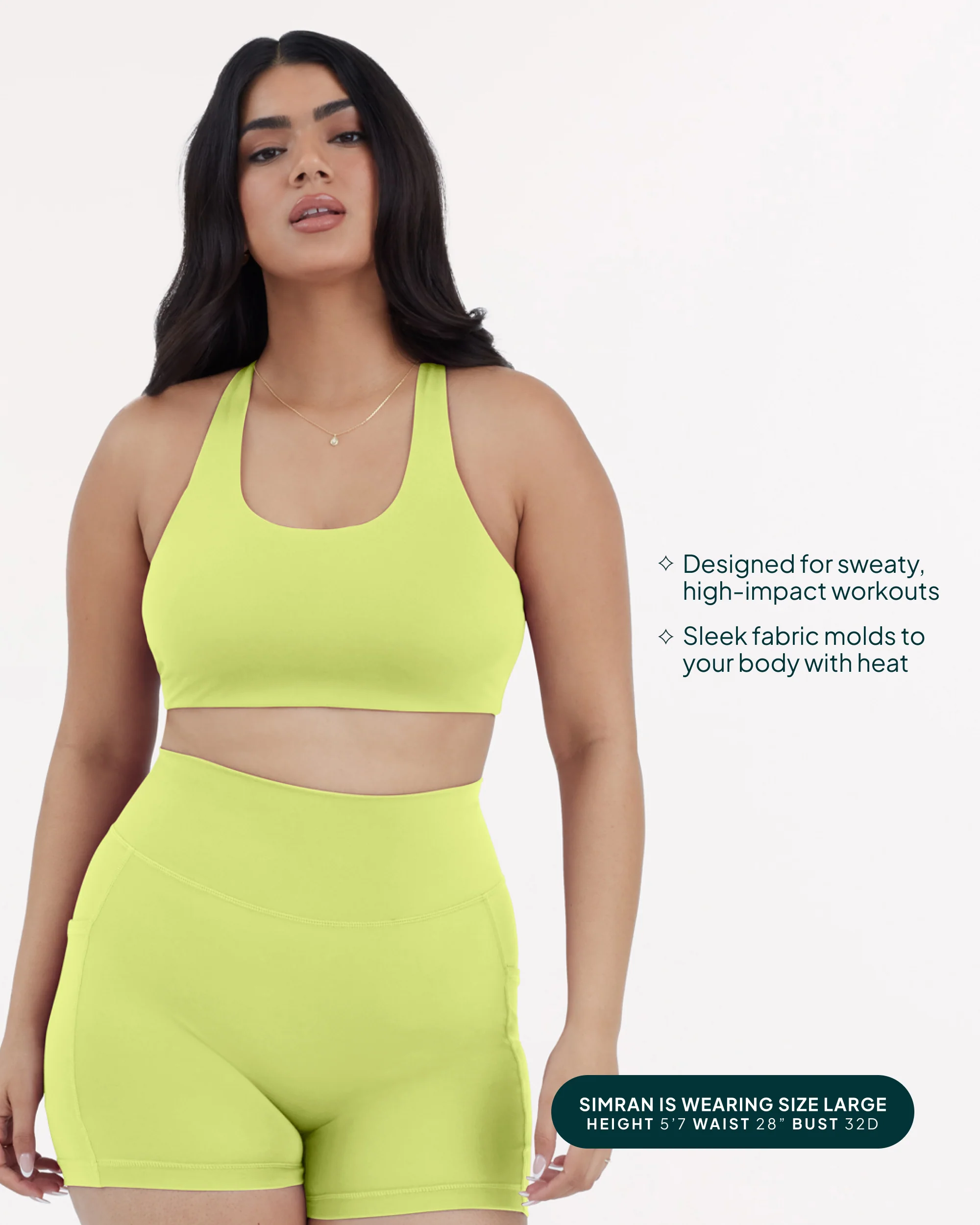 Performance High-Support Racerback Sports Bra - Image 74