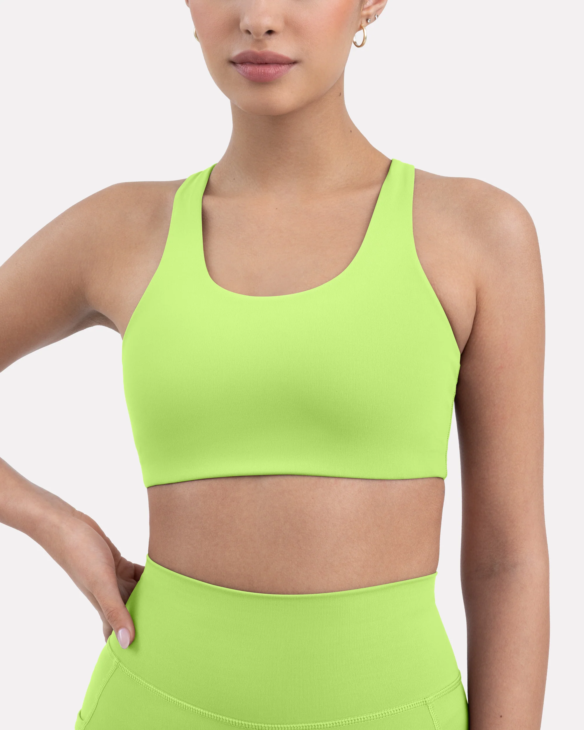 Performance High-Support Racerback Sports Bra - Image 76
