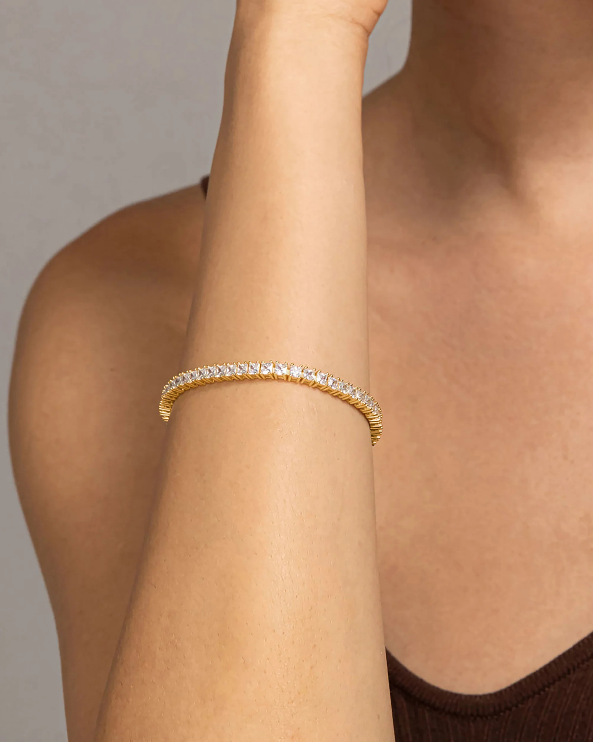 Princess Cut Tennis Bracelet - Image 3