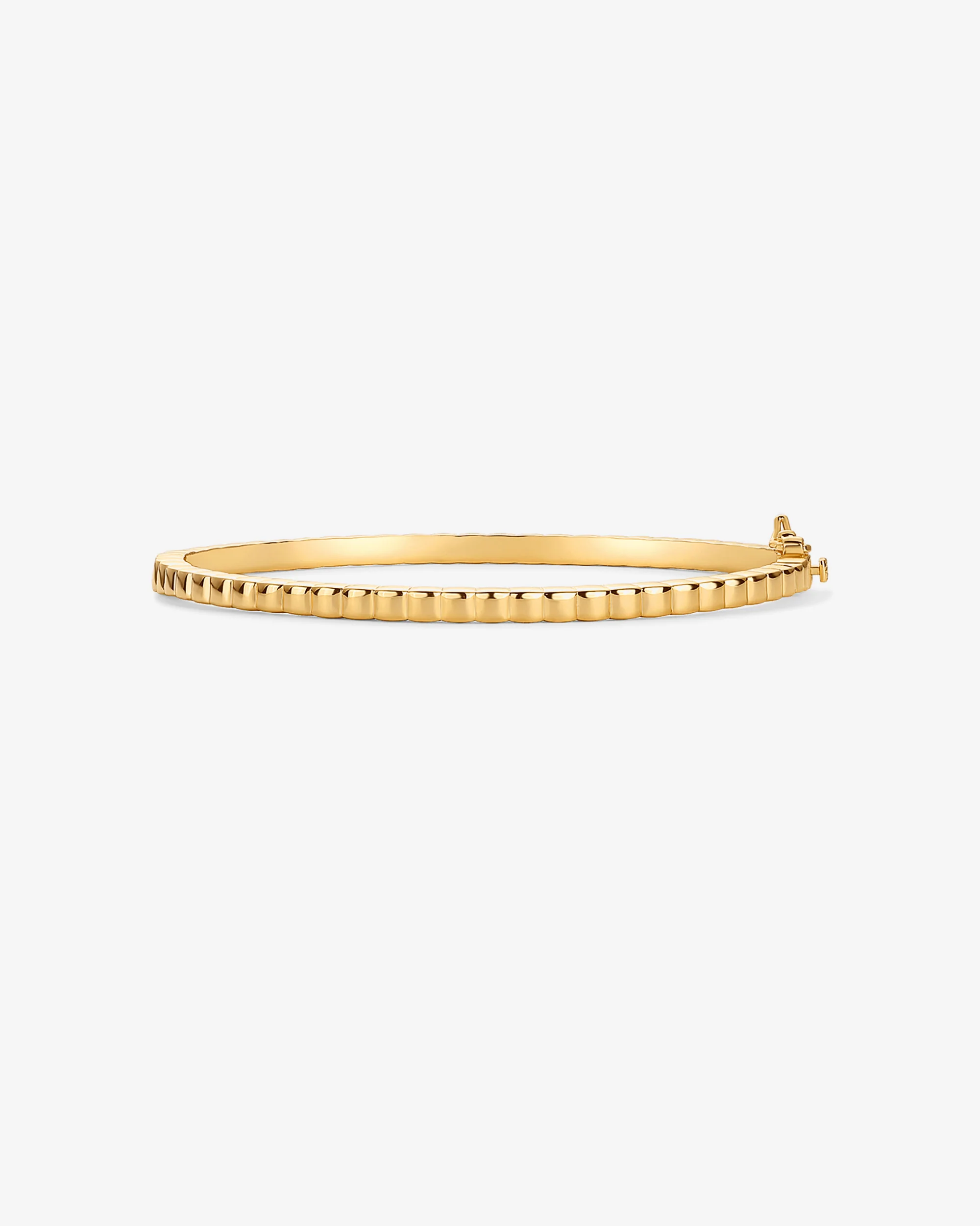Ribbed Cuff Bangle - Image 3