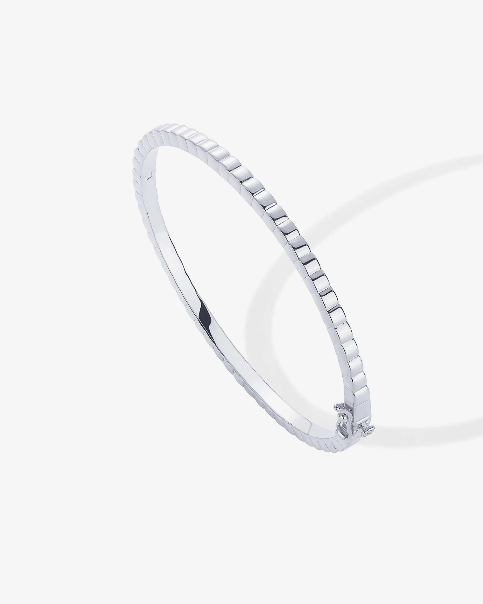 Ribbed Cuff Bangle - Image 5