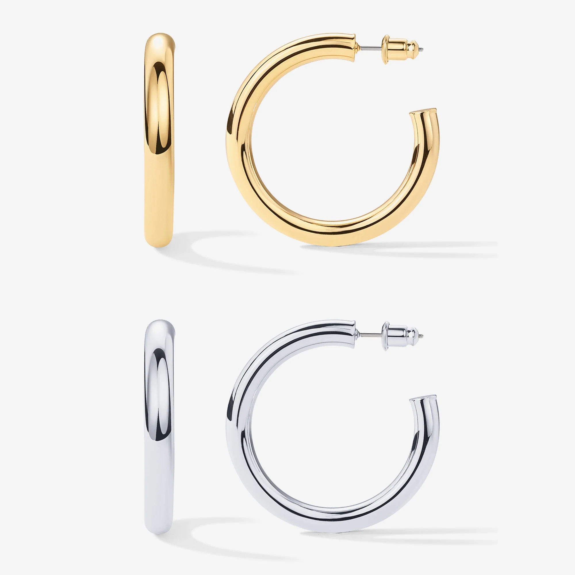 Round Chunky Hoops - Image 129