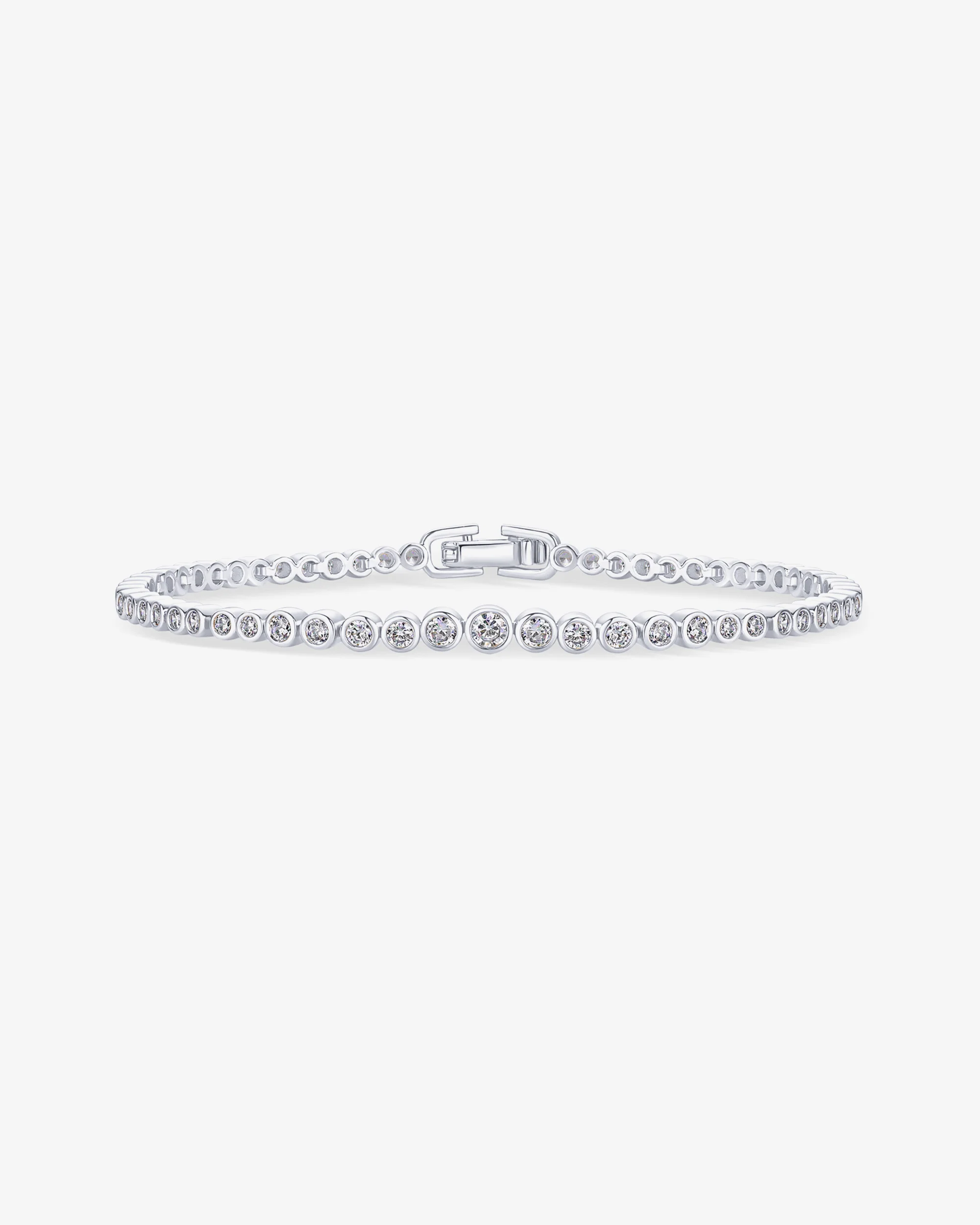 Round-Shaped Tennis Bracelet - Image 5