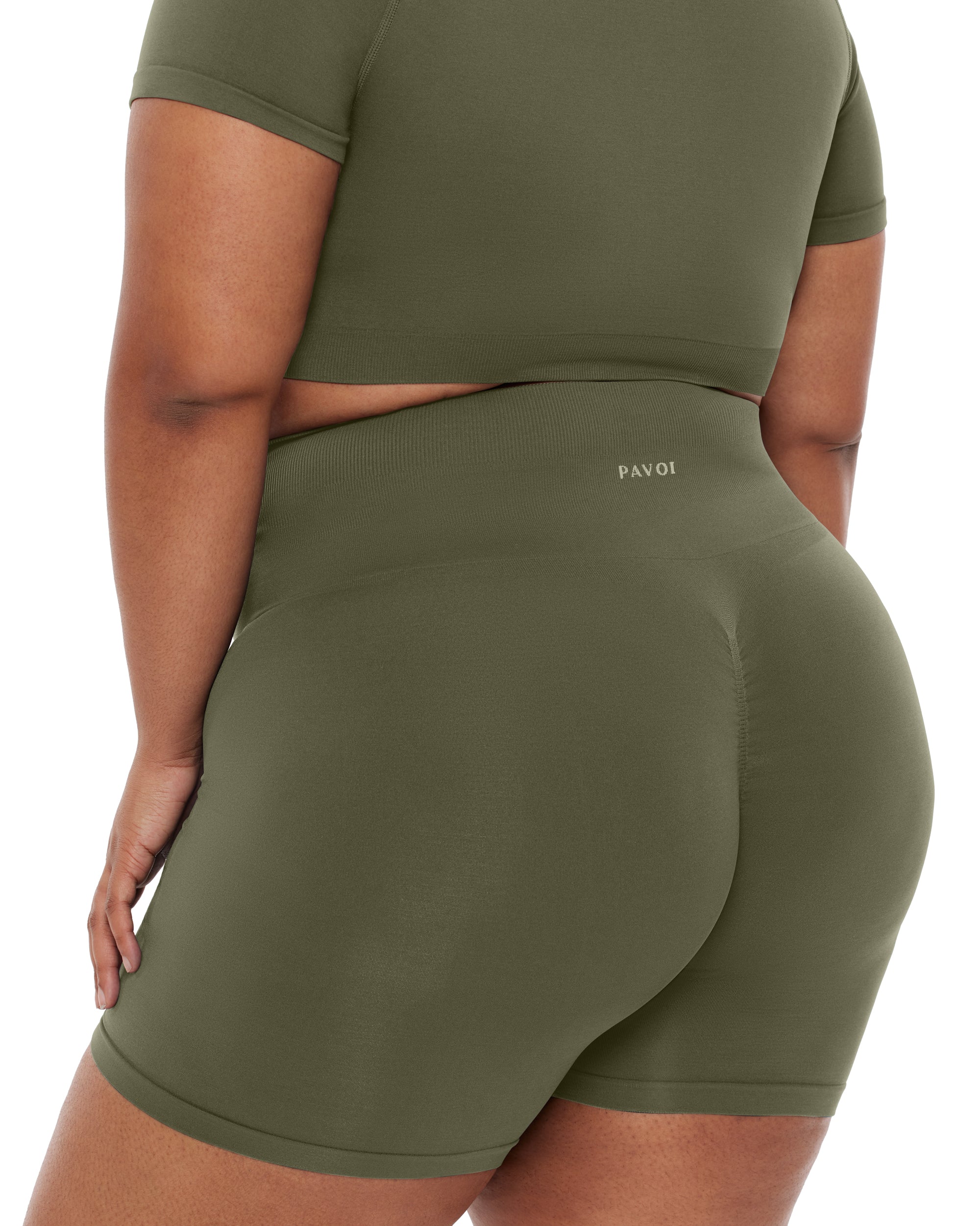 Seamless High-Waisted 6" Butt Lifting Biker Shorts - Image 13