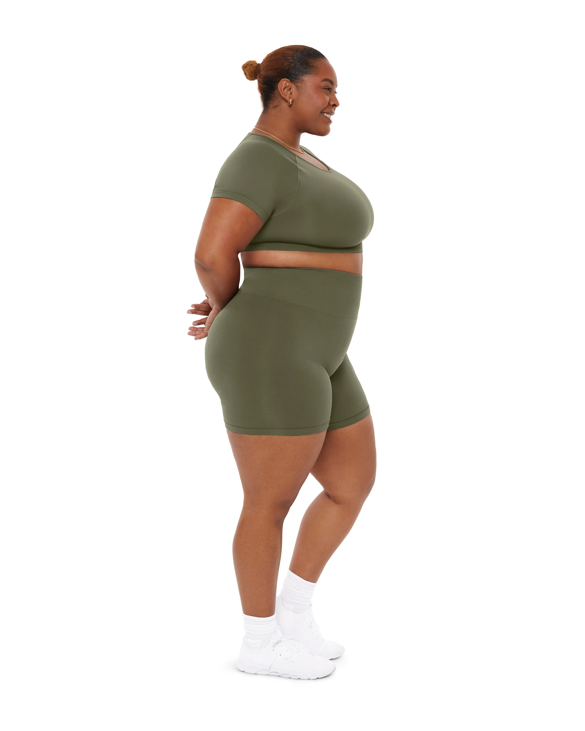 Seamless High-Waisted 6" Butt Lifting Biker Shorts - Image 15