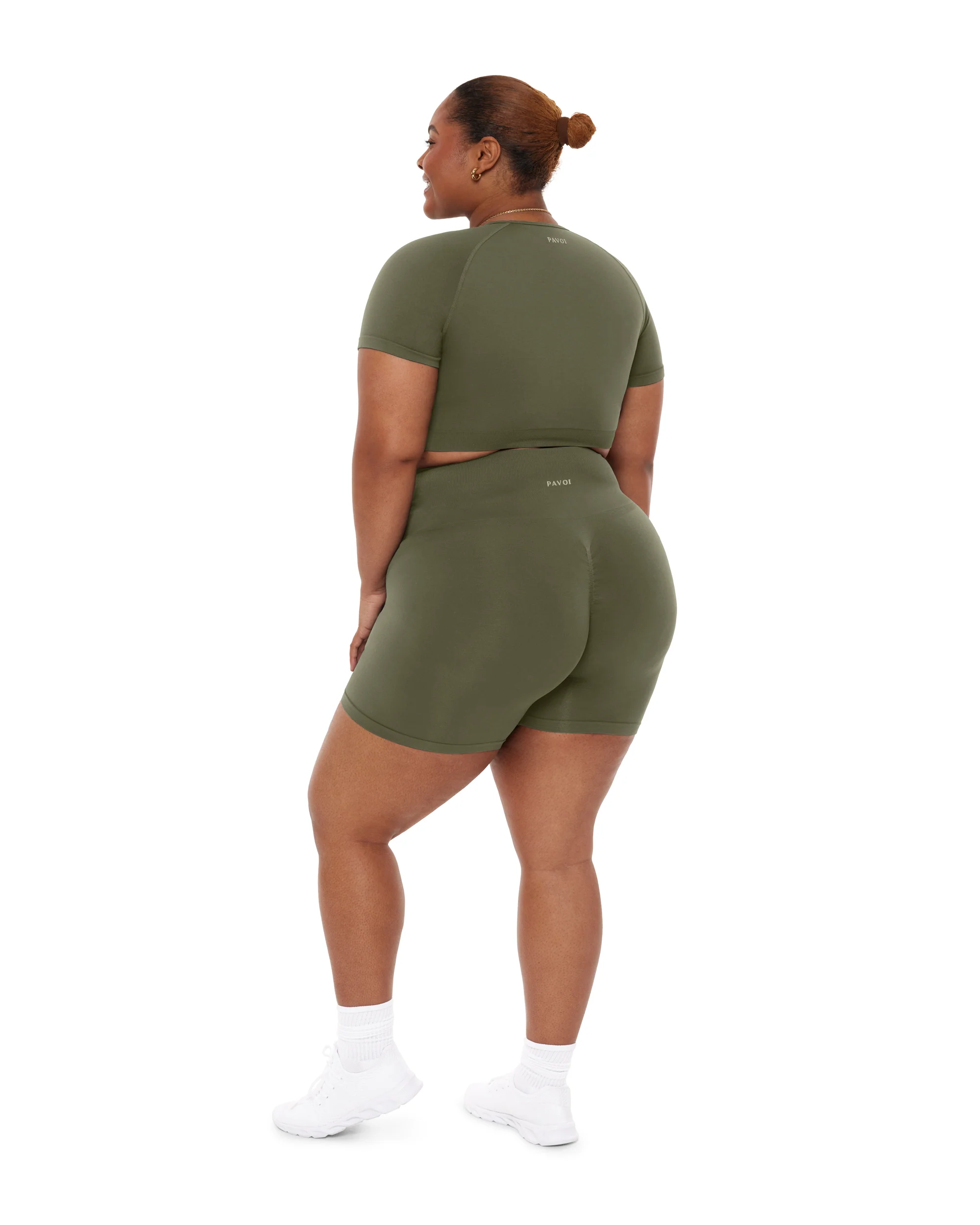 Seamless High-Waisted 6" Butt Lifting Biker Shorts - Image 16