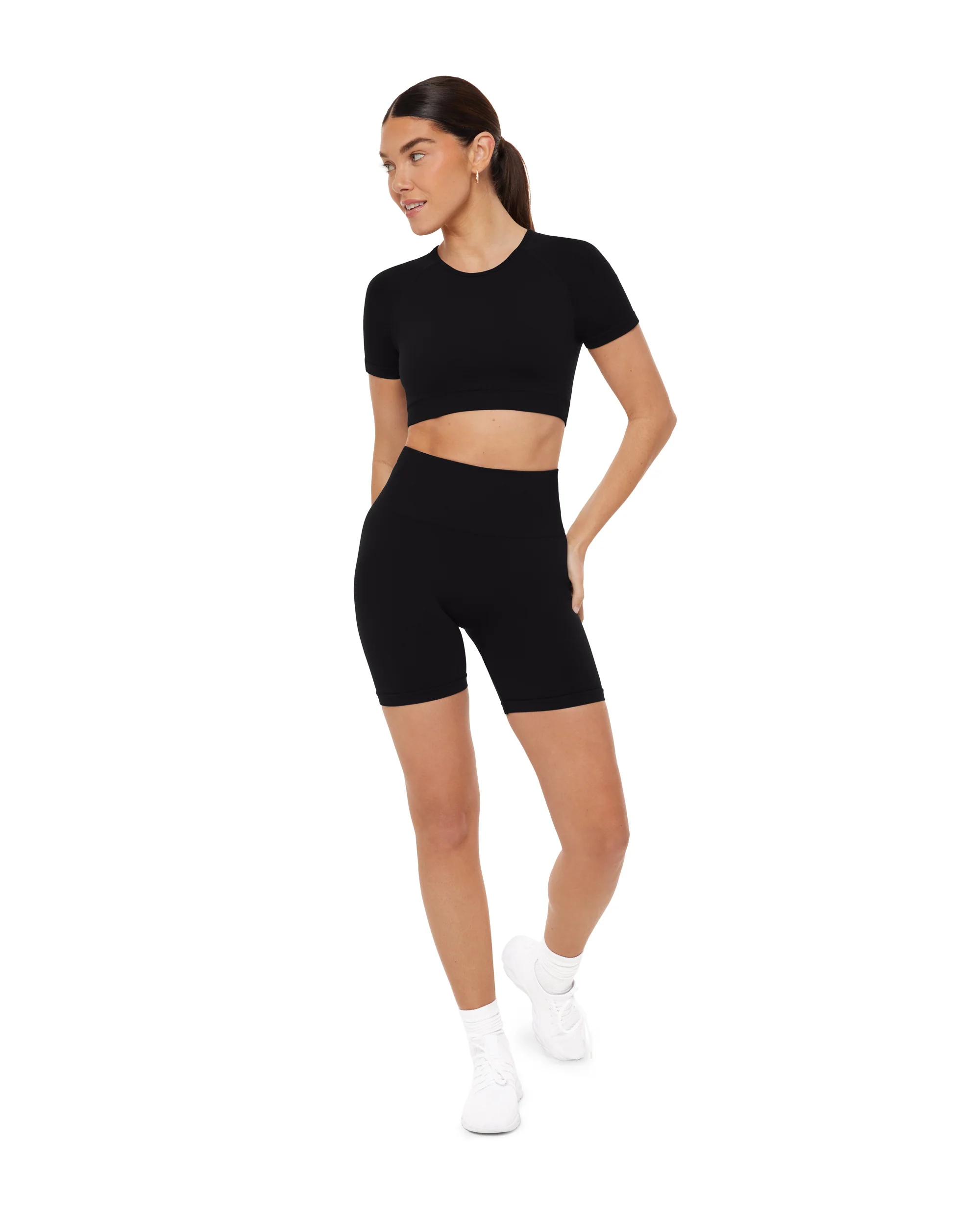 Seamless High-Waisted 6" Butt Lifting Biker Shorts - Image 19