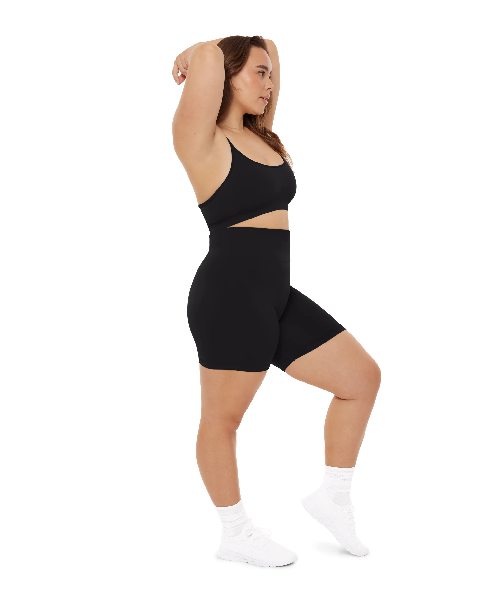 Seamless High-Waisted 6" Butt Lifting Biker Shorts - Image 25