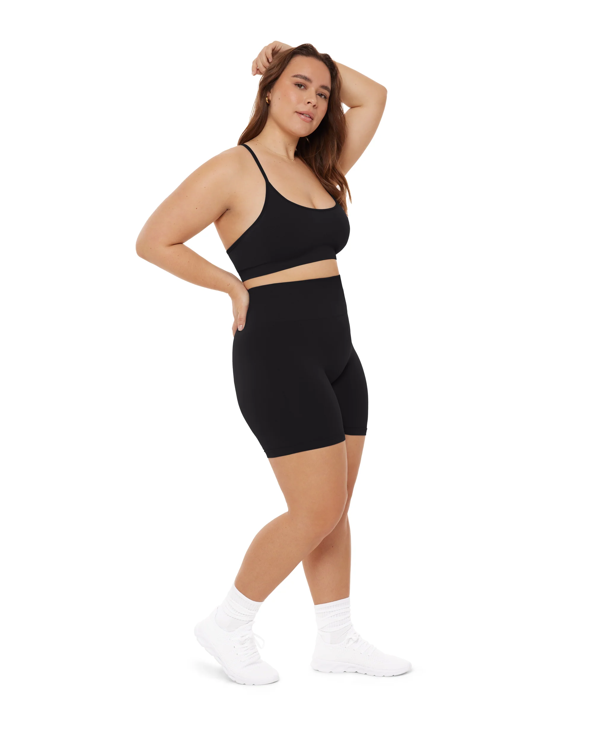 Seamless High-Waisted 6" Butt Lifting Biker Shorts - Image 26