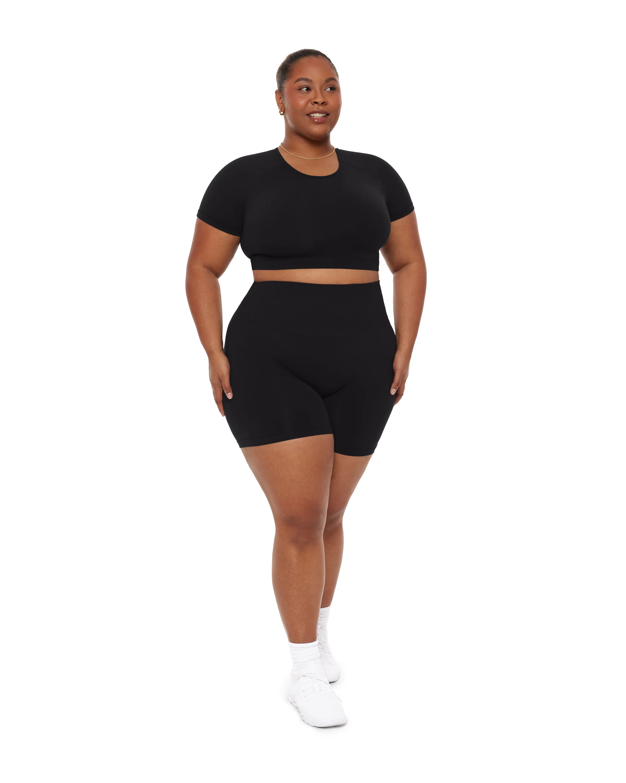 Seamless High-Waisted 6" Butt Lifting Biker Shorts - Image 29