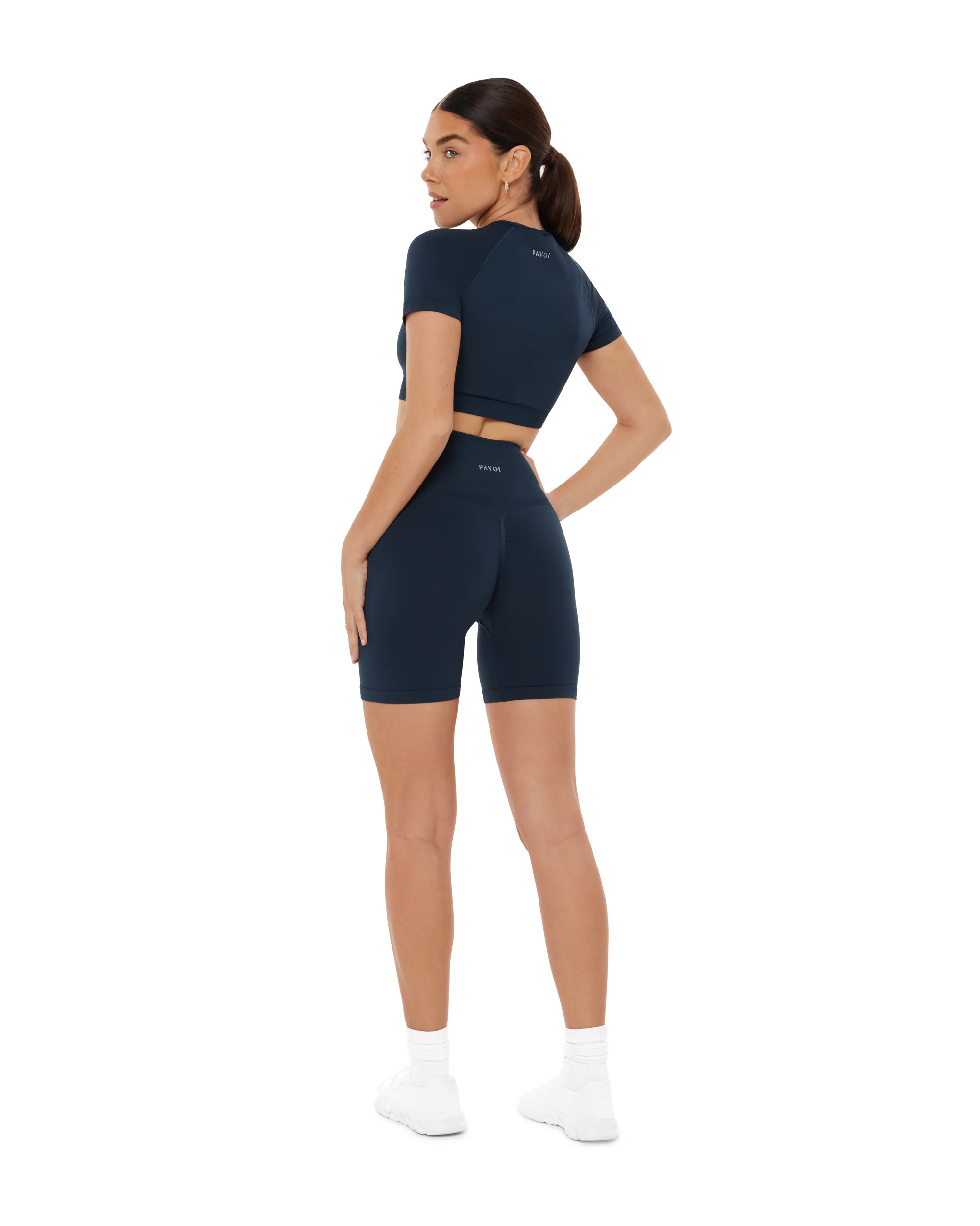 Seamless High-Waisted 6" Butt Lifting Biker Shorts - Image 37