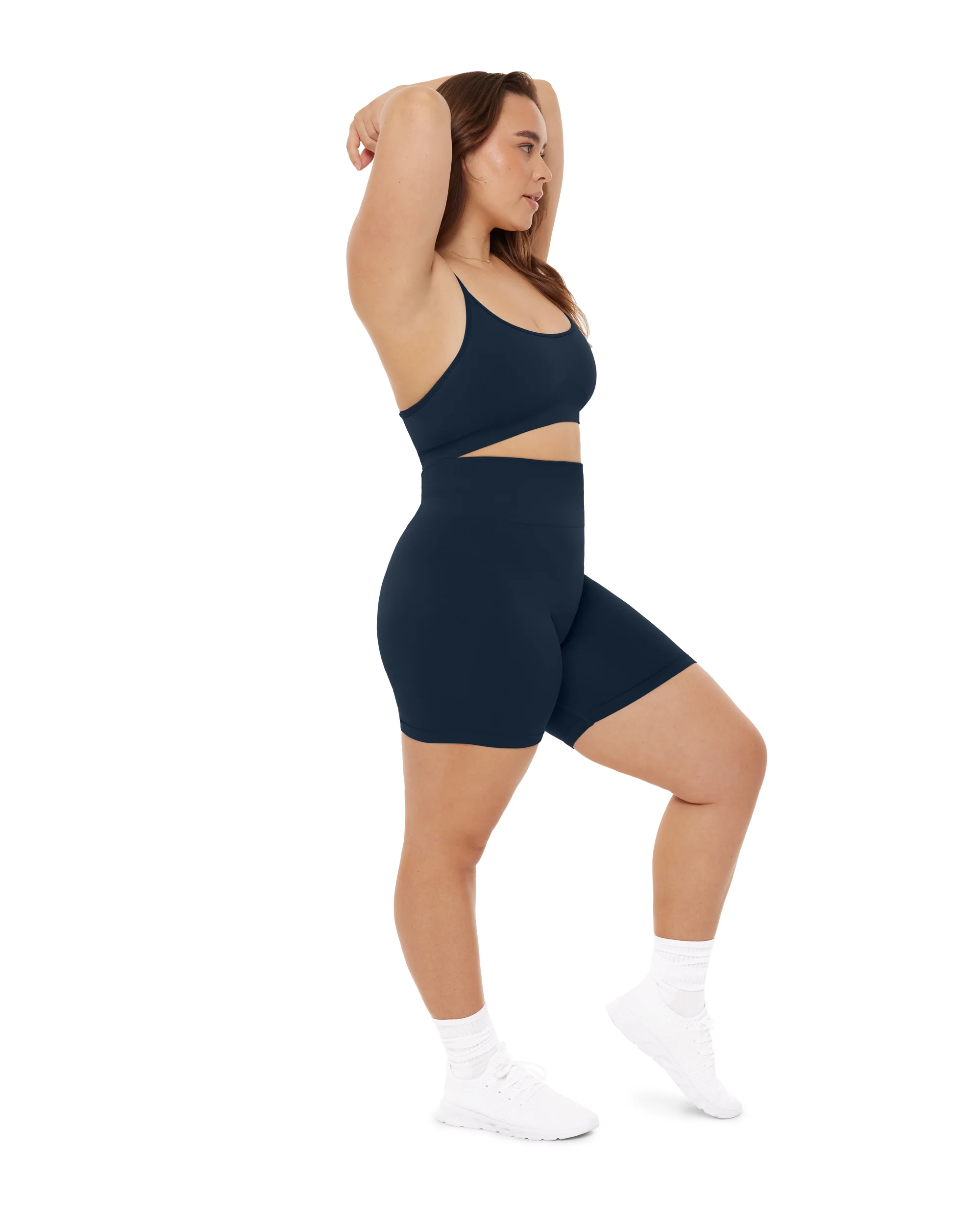 Seamless High-Waisted 6" Butt Lifting Biker Shorts - Image 41
