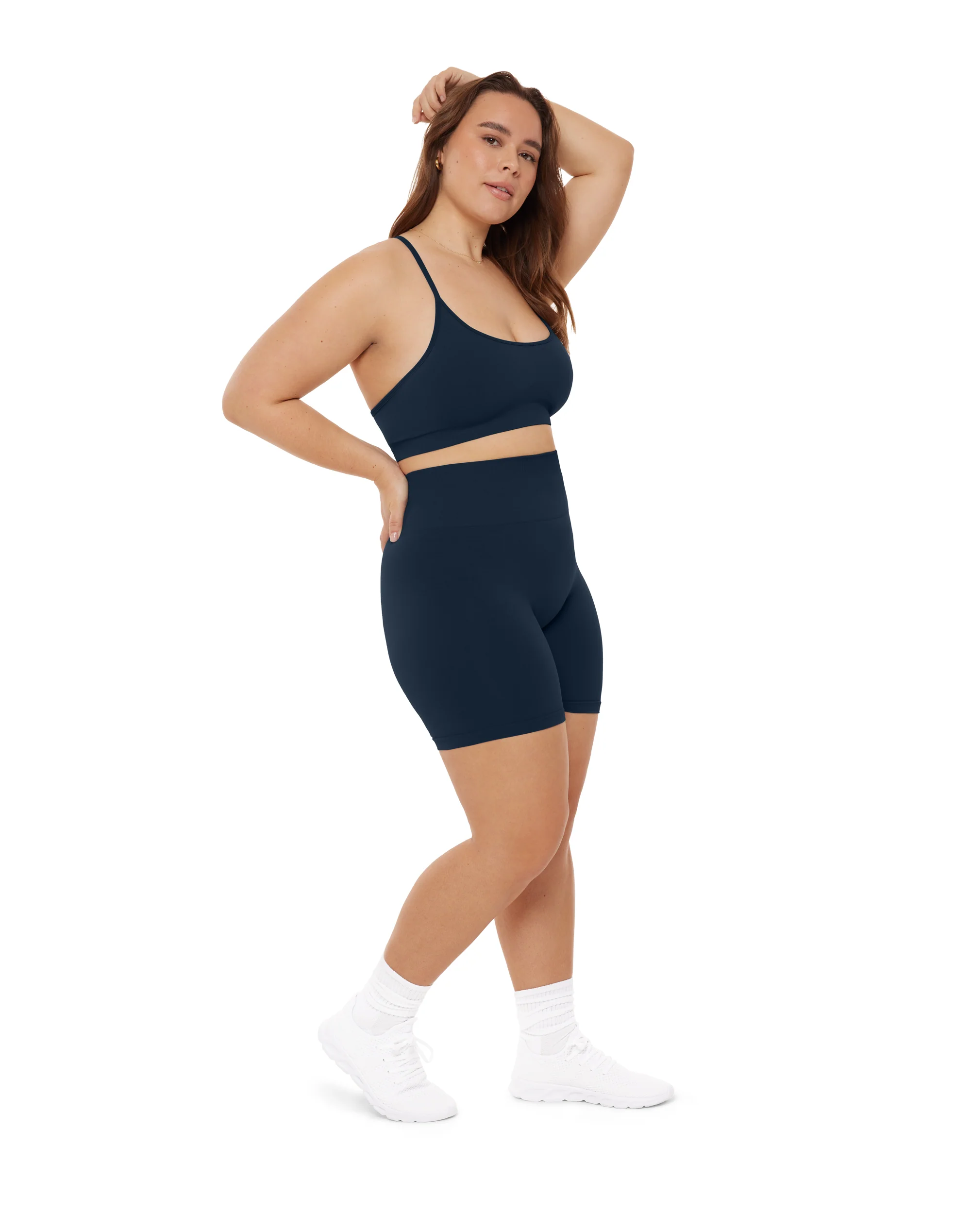 Seamless High-Waisted 6" Butt Lifting Biker Shorts - Image 42