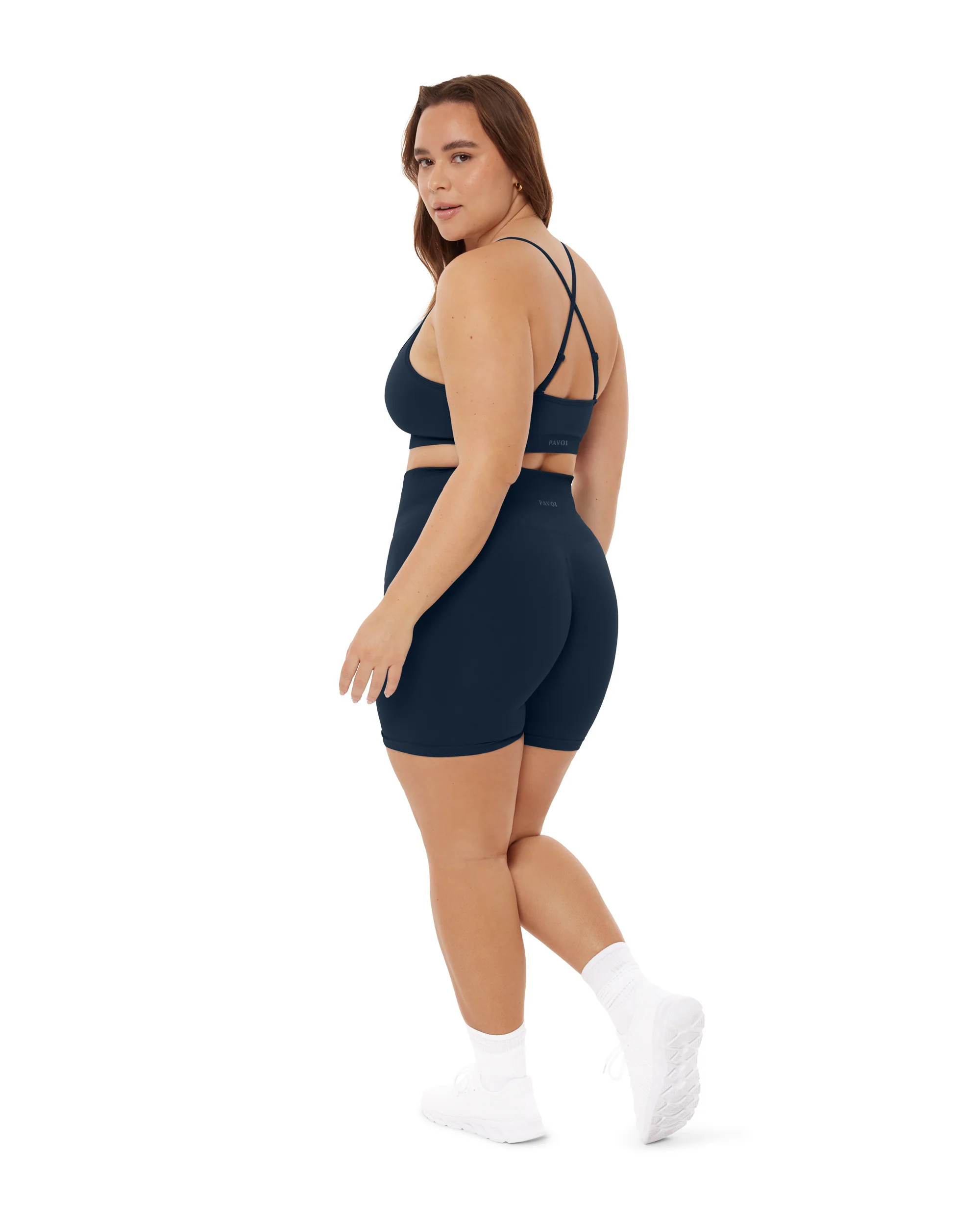 Seamless High-Waisted 6" Butt Lifting Biker Shorts - Image 43