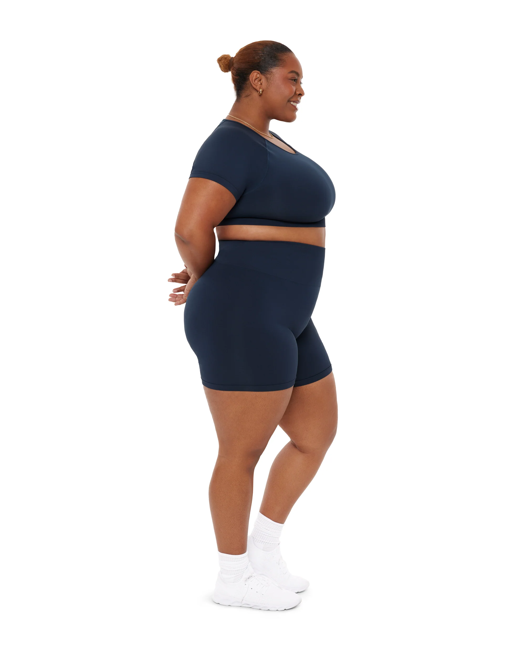 Seamless High-Waisted 6" Butt Lifting Biker Shorts - Image 46