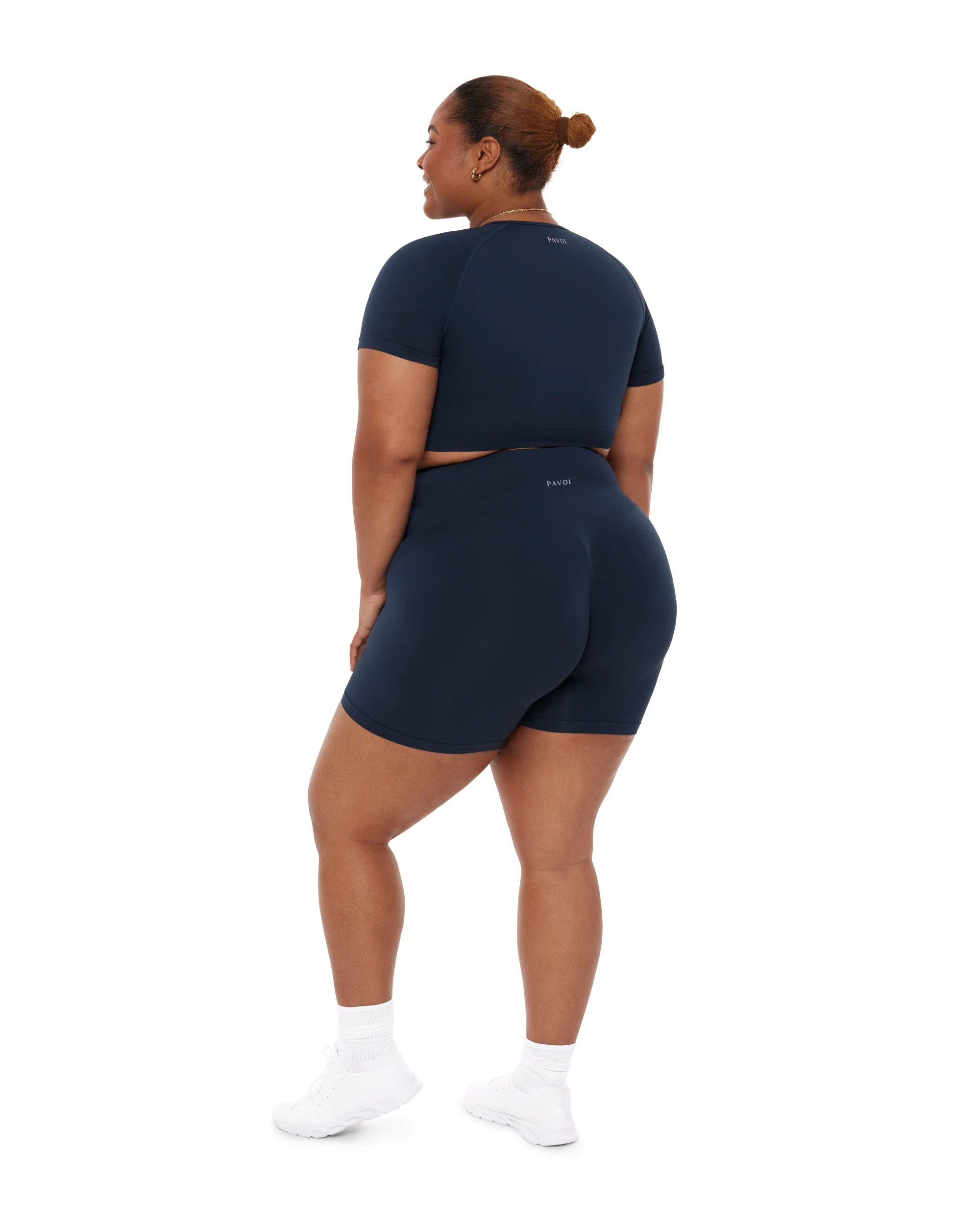Seamless High-Waisted 6" Butt Lifting Biker Shorts - Image 47
