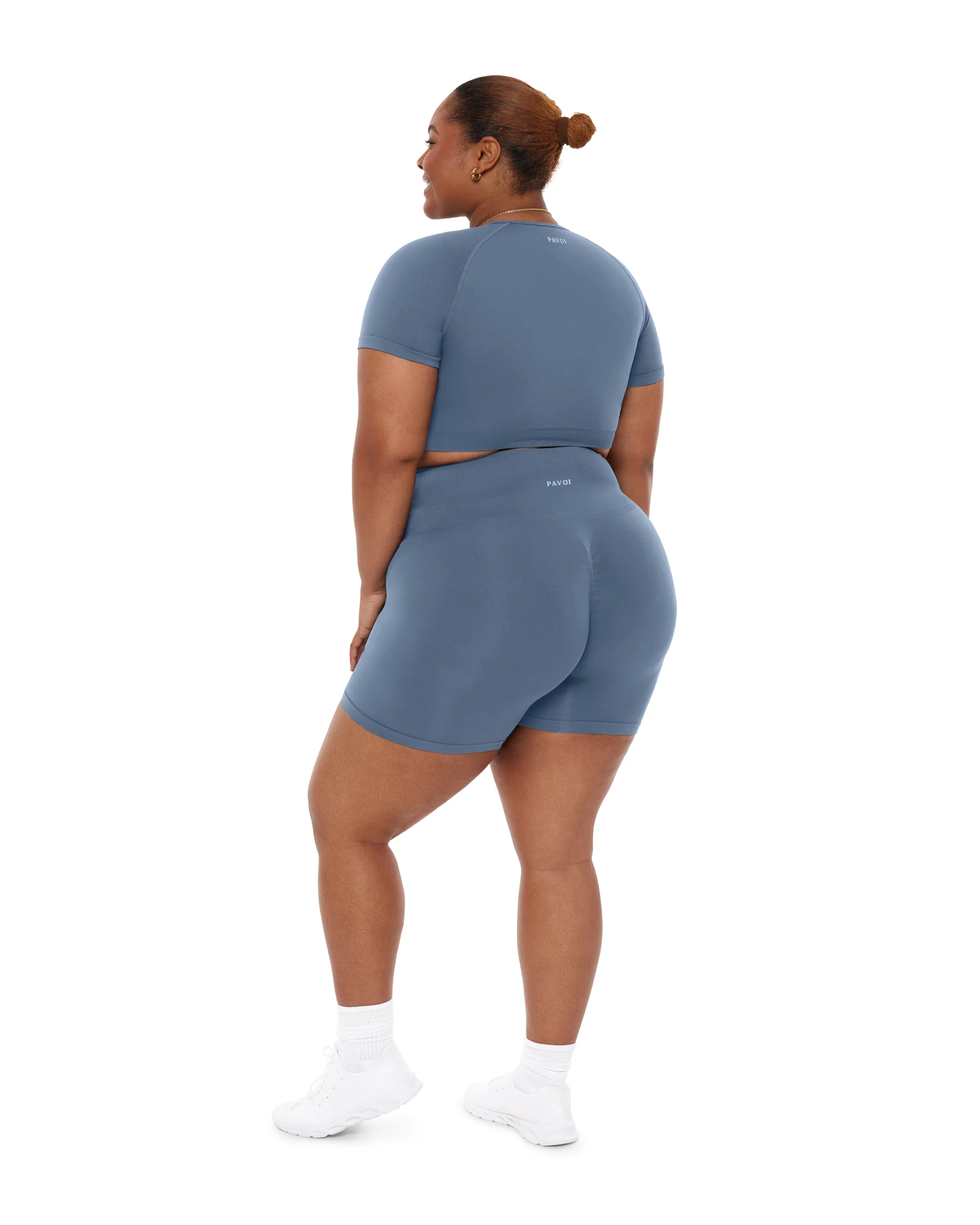Seamless High-Waisted 6" Butt Lifting Biker Shorts - Image 62
