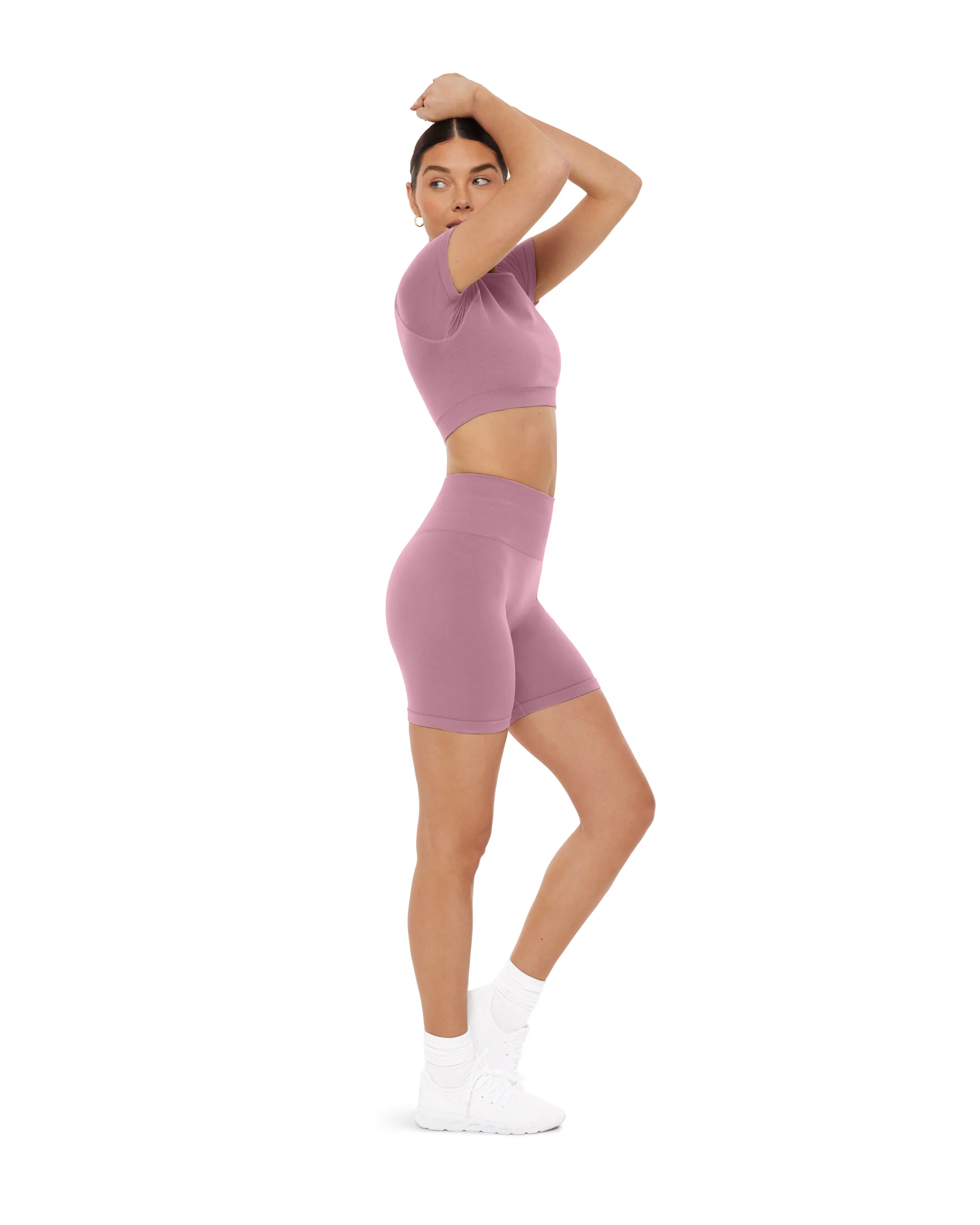 Seamless High-Waisted 6" Butt Lifting Biker Shorts - Image 68