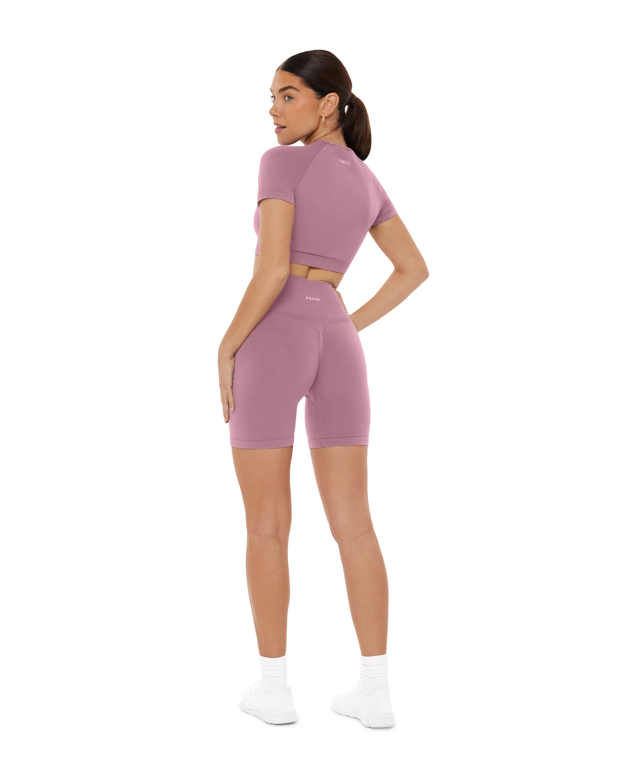 Seamless High-Waisted 6" Butt Lifting Biker Shorts - Image 69