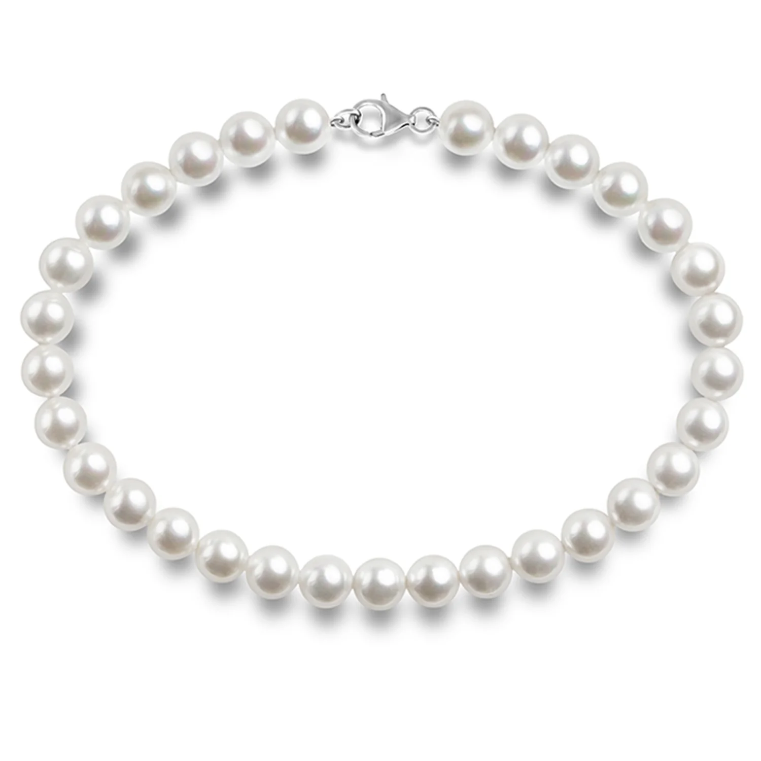 Shell Pearl Necklace - Image 3