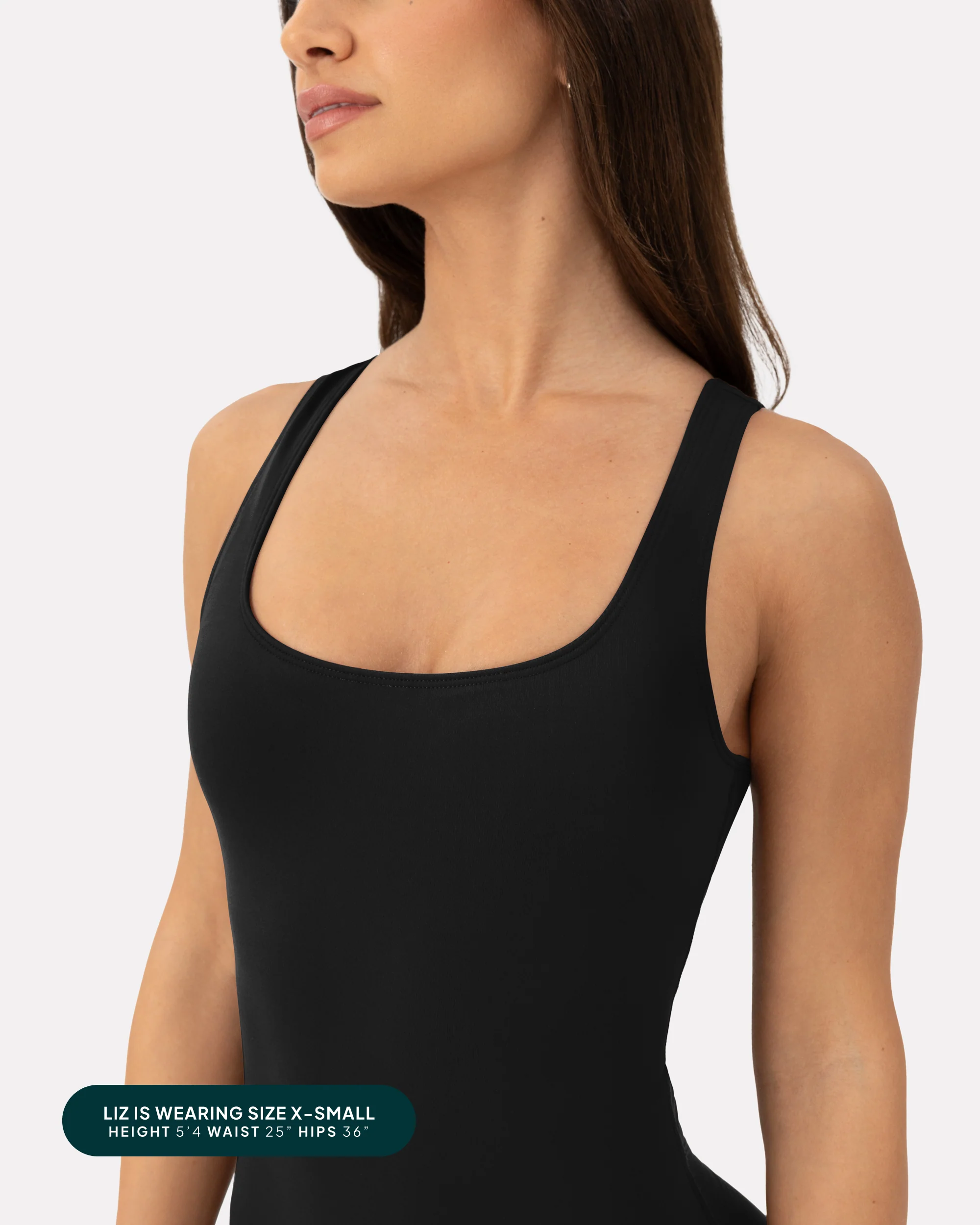 Square Neck 5" One Piece Workout Romper - Image 18