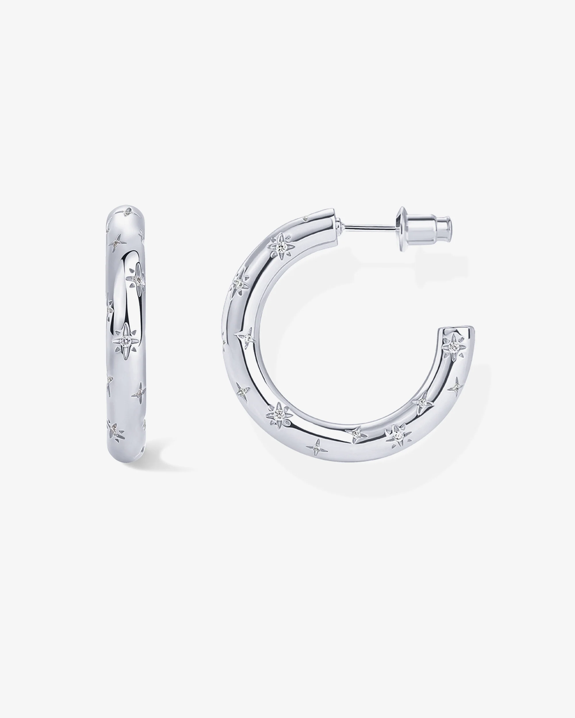 Starburst Hoop Earrings - Image 13