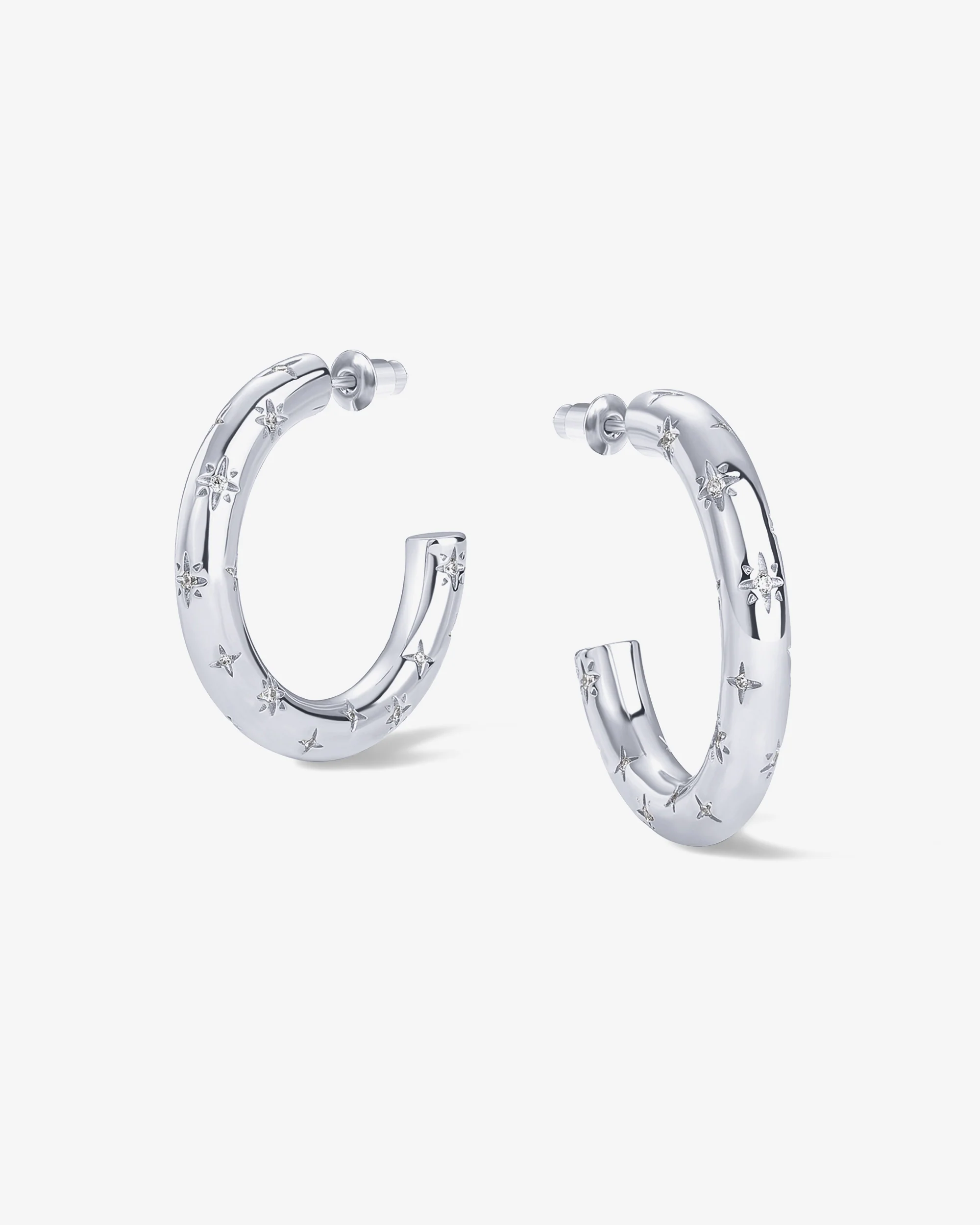 Starburst Hoop Earrings - Image 15