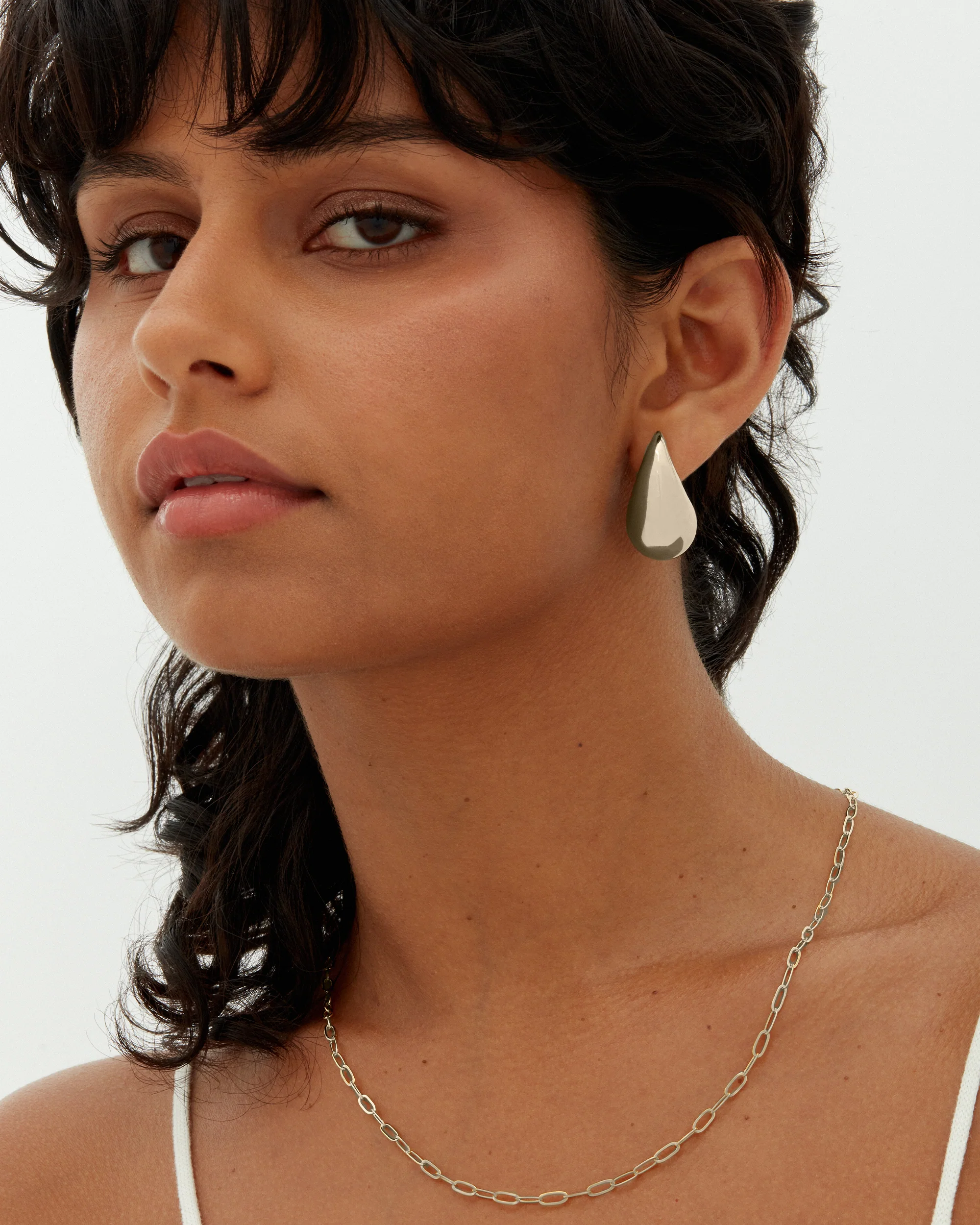 Teardrop Hoop Earrings - Image 16