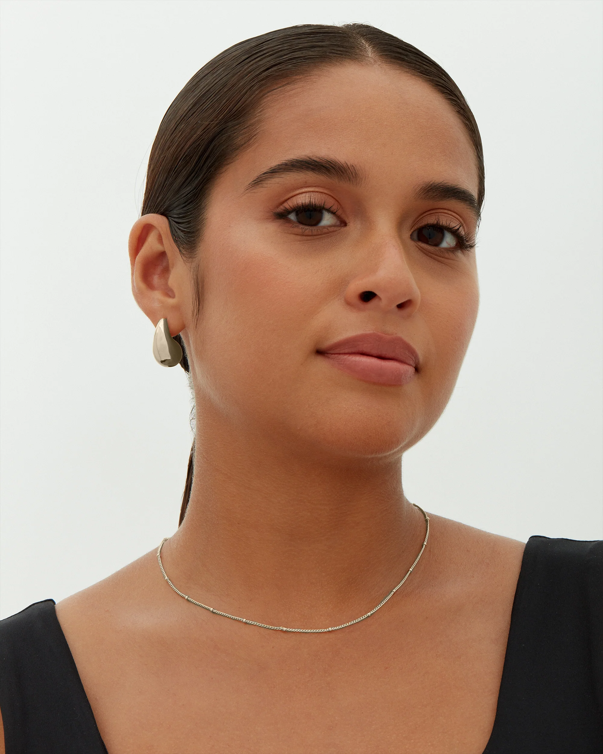 Teardrop Hoop Earrings - Image 17