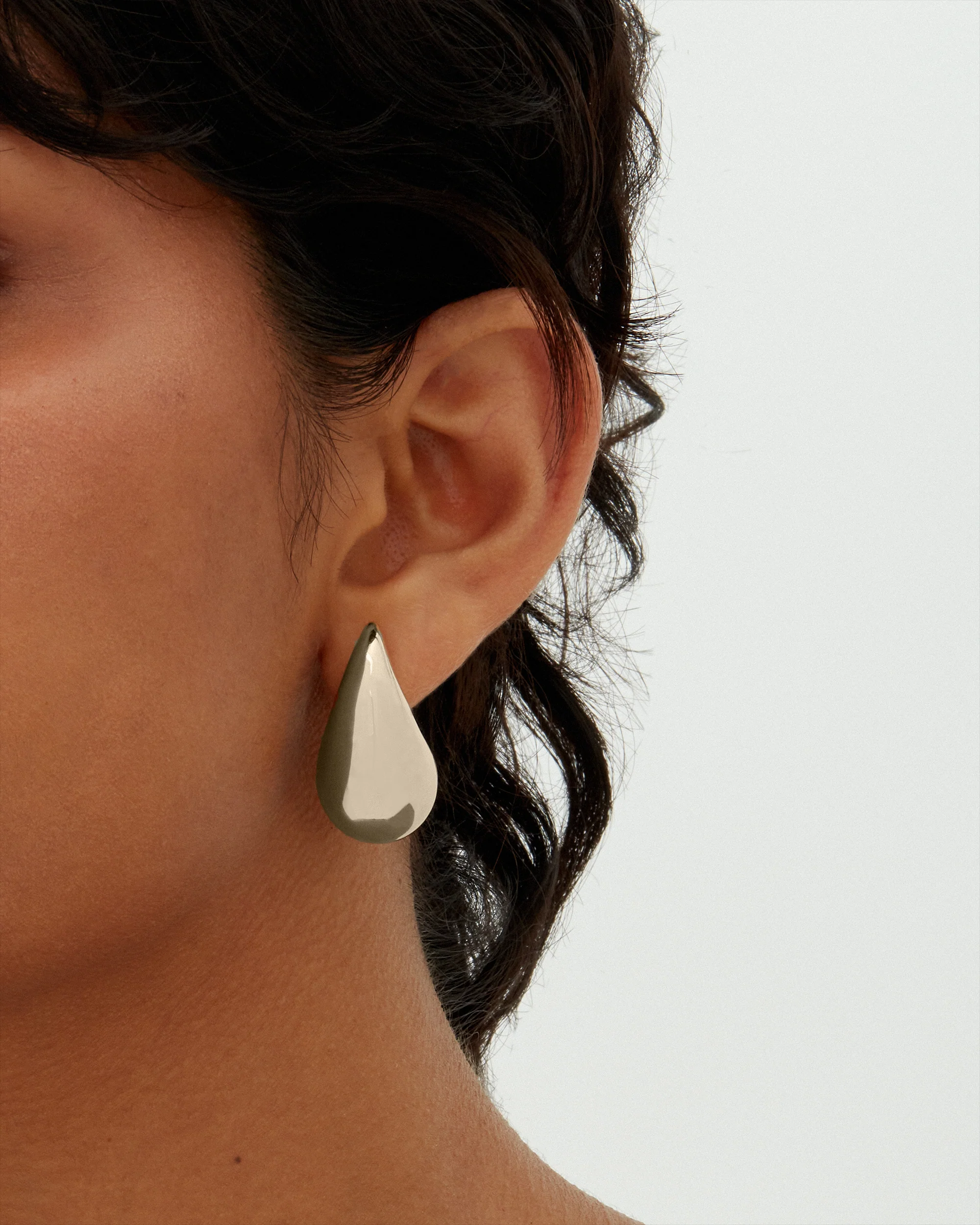 Teardrop Hoop Earrings - Image 21